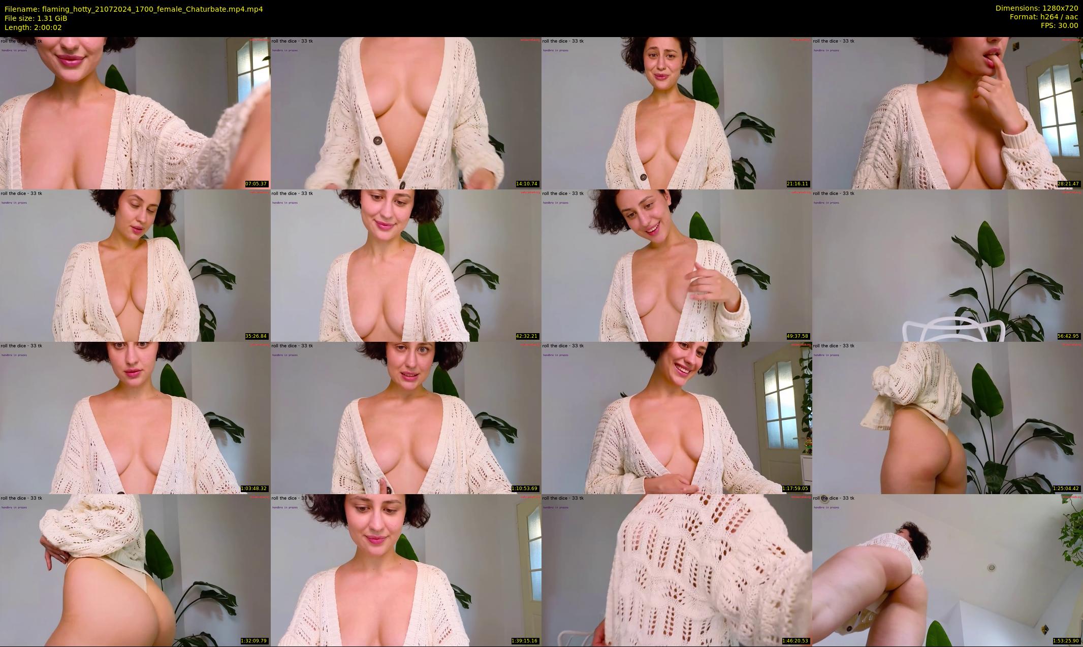 flaming_hotty — 121 minute Chaturbate female cam show recording, 720p, Jul 21, 2024