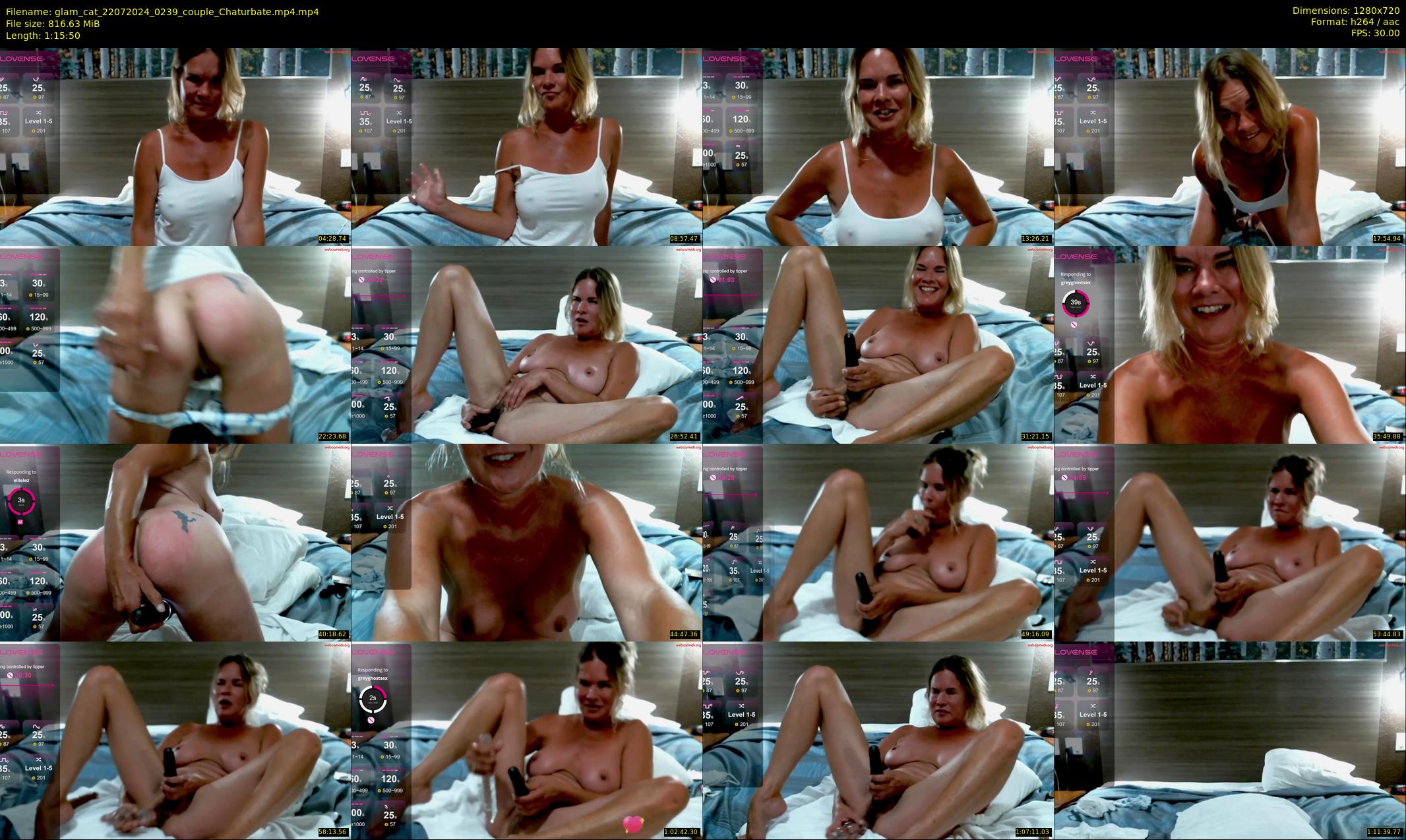 glam_cat — 76 minute Chaturbate female cam show recording, 720p, Jul 22, 2024
