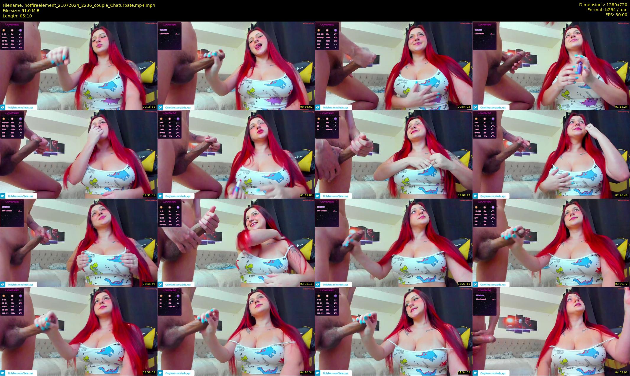 hotfireelement — 6 minute Chaturbate couple cam show recording, 720p, Jul 21, 2024