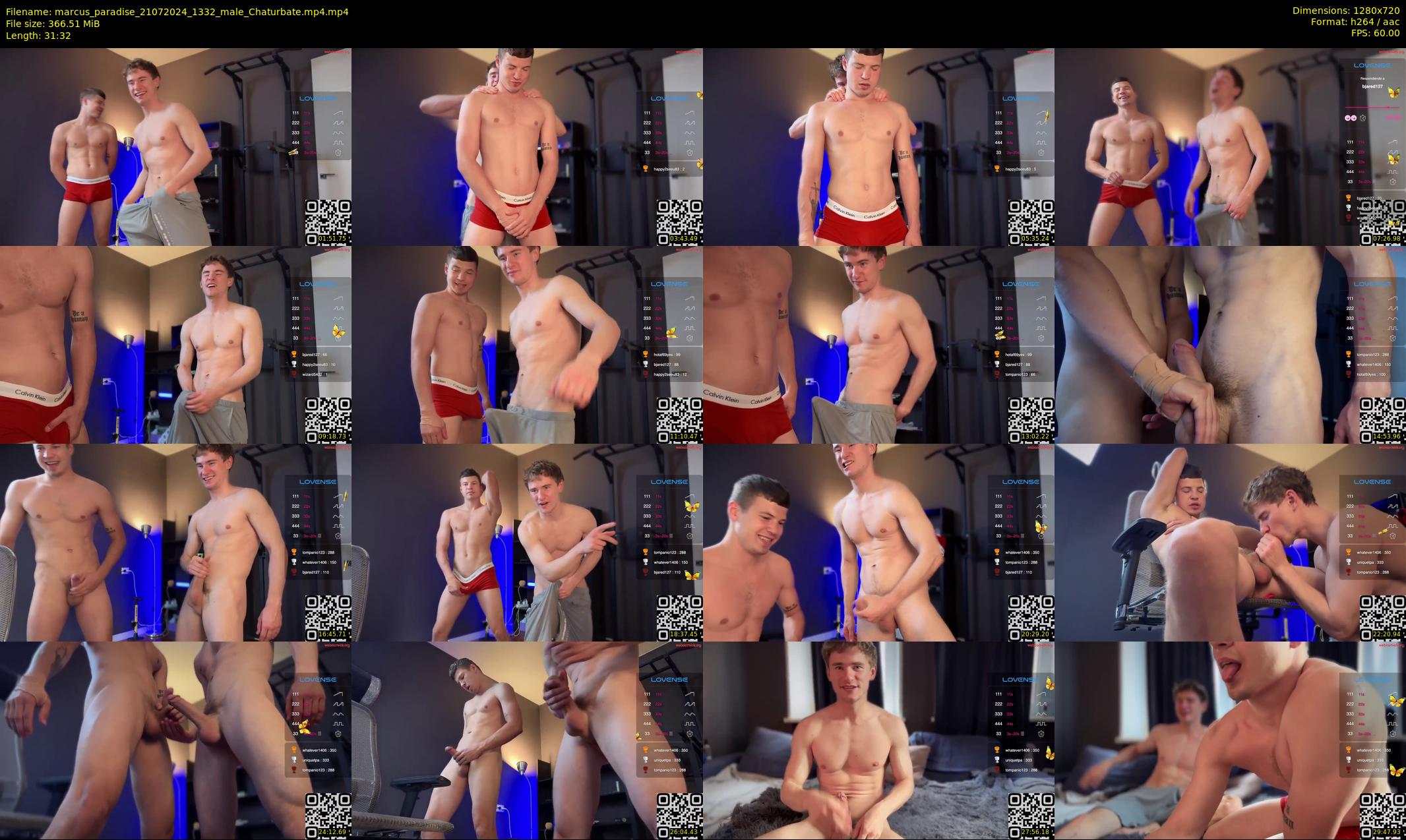 marcus_paradise — 32 minute Chaturbate male cam show recording, 720p, Jul 21, 2024