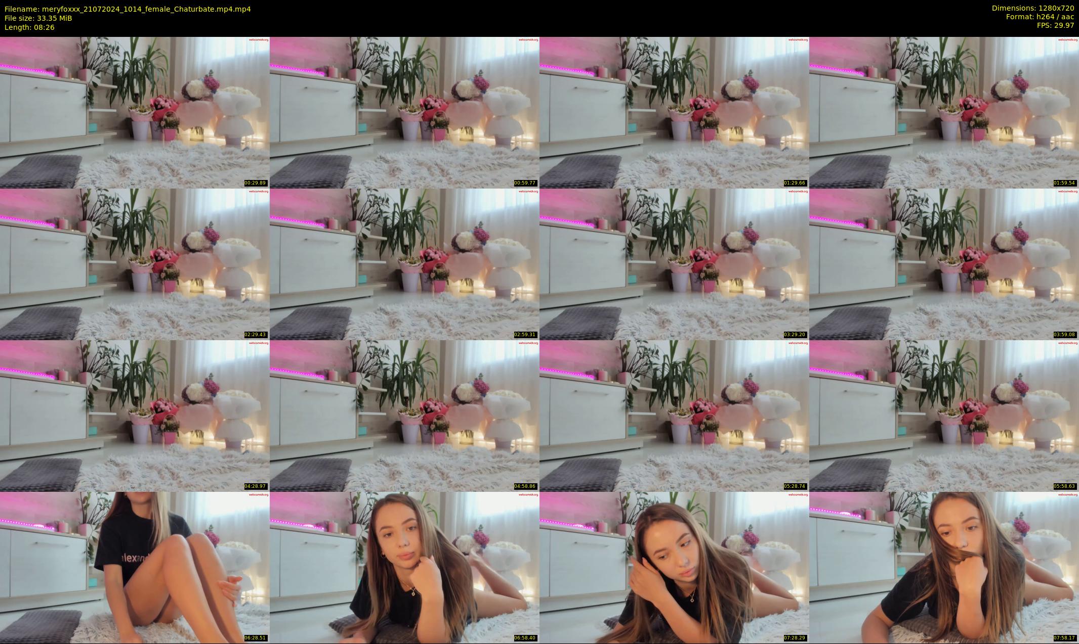 meryfoxxx — 9 minute Chaturbate female cam show recording, 720p, Jul 21, 2024