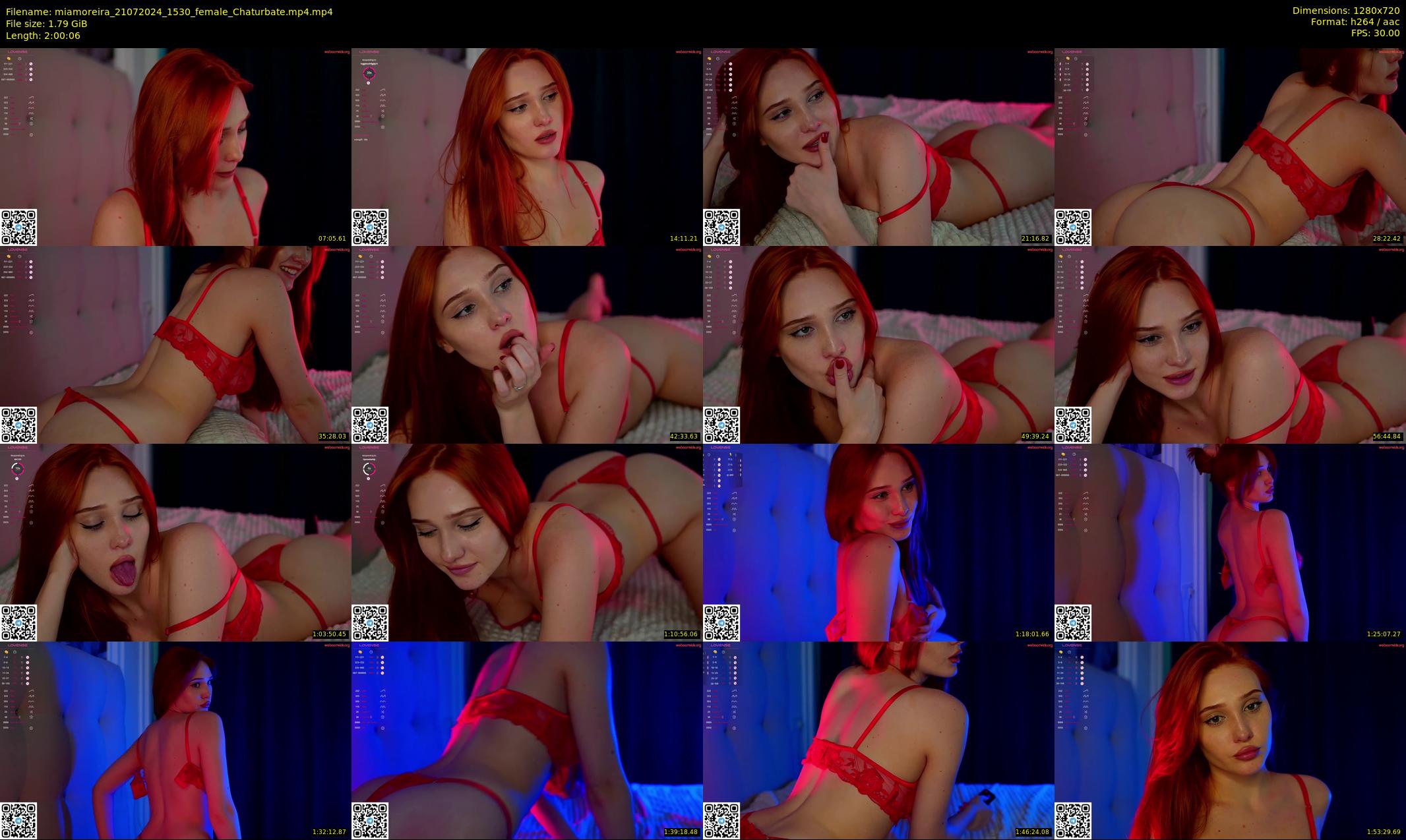miamoreira — 121 minute Chaturbate female cam show recording, 720p, Jul 21, 2024
