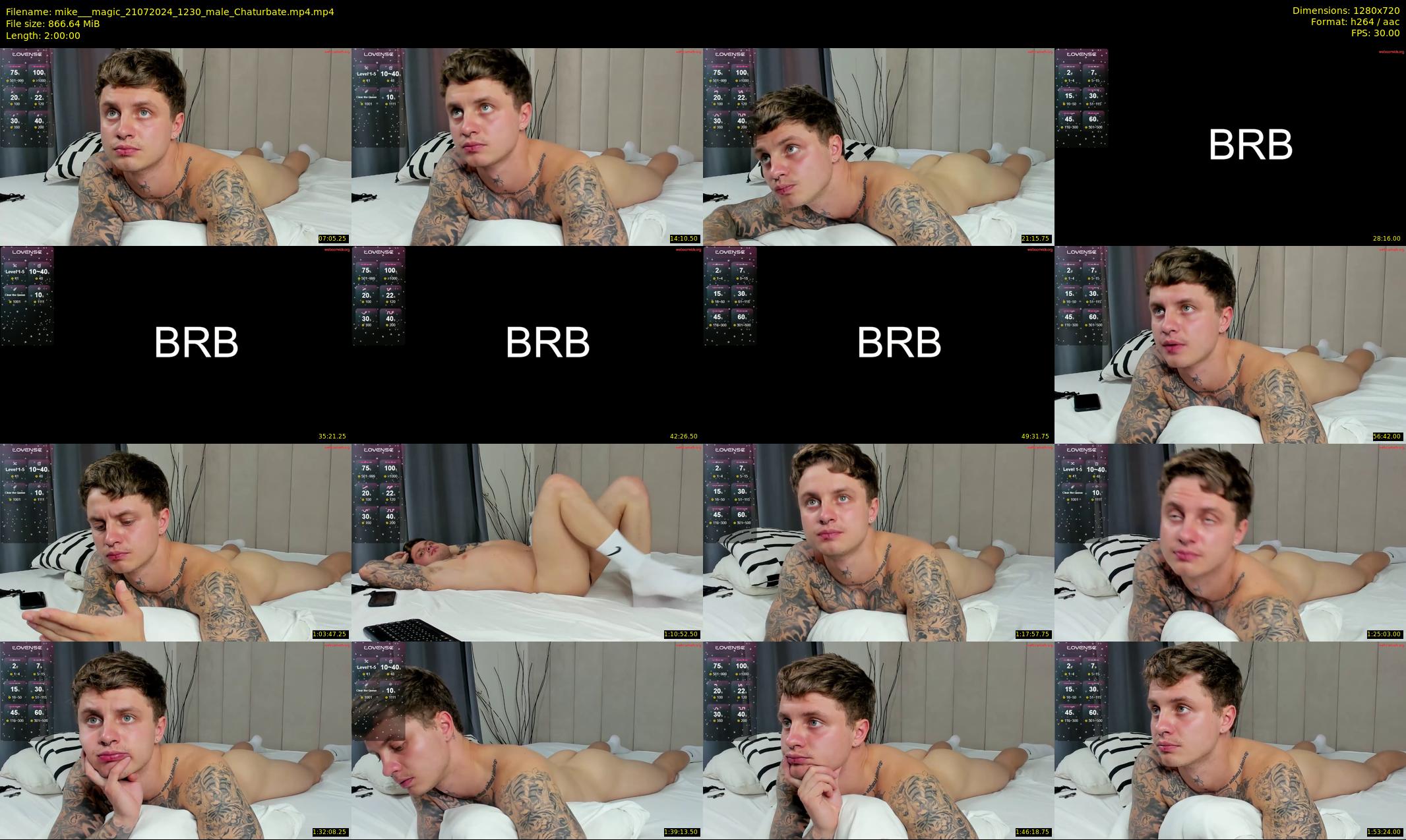 mike___magic — 120 minute Chaturbate male cam show recording, 720p, Jul 21, 2024