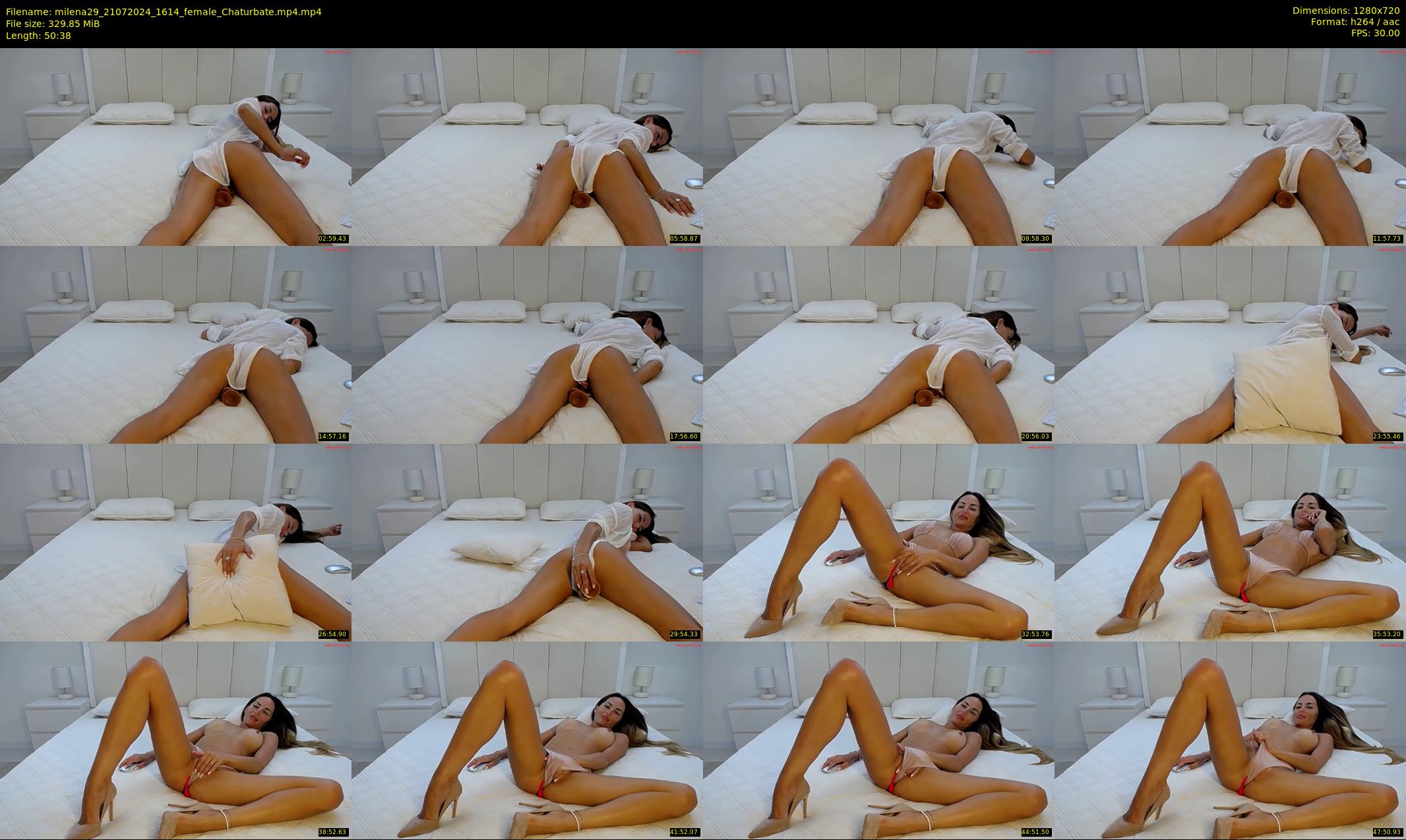 milena29 — 51 minute Chaturbate female cam show recording, 720p, Jul 21, 2024