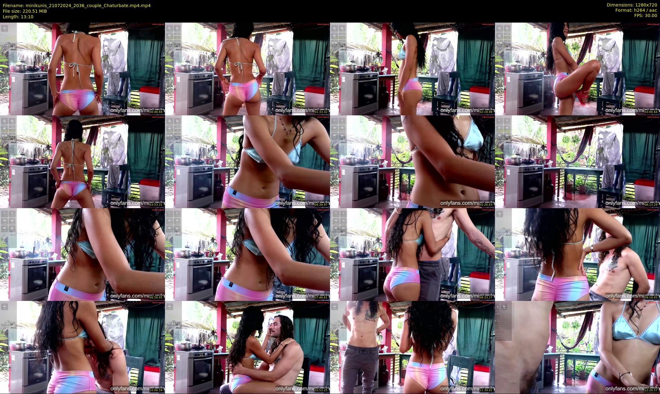 minikunis — 14 minute Chaturbate couple cam show recording, 720p, Jul 21, 2024