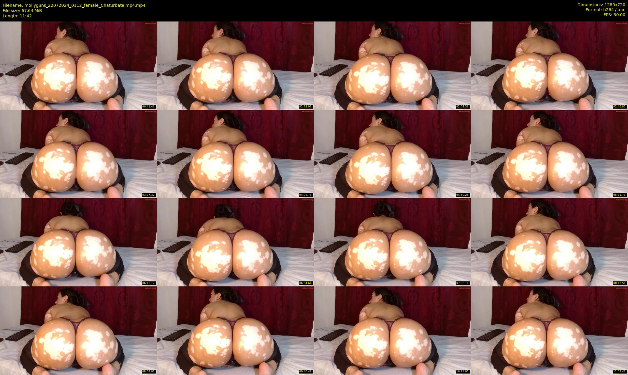 mollyguns — 12 minute Chaturbate female cam show recording, 720p, Jul 22, 2024