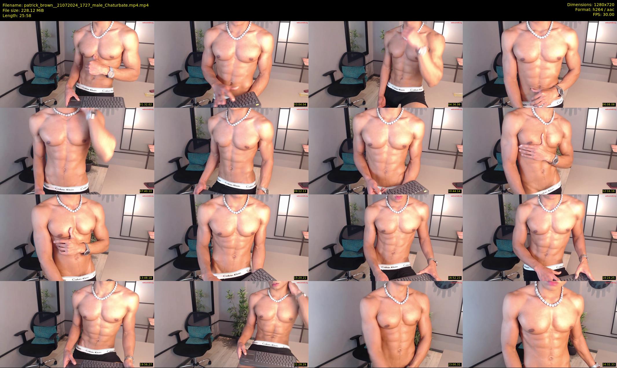patrick_brown_ — 26 minute Chaturbate male cam show recording, 720p, Jul 21, 2024