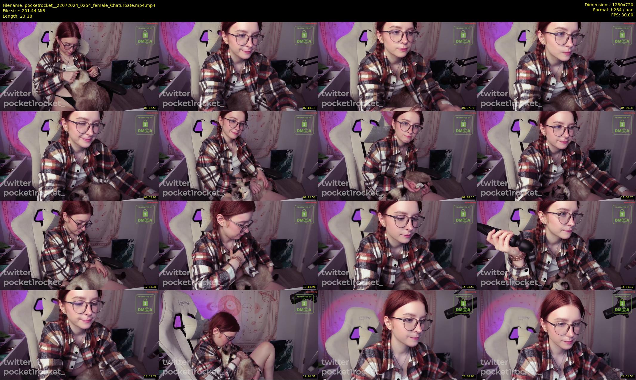pocketrocket_ — 24 minute Chaturbate female cam show recording, 720p, Jul 22, 2024