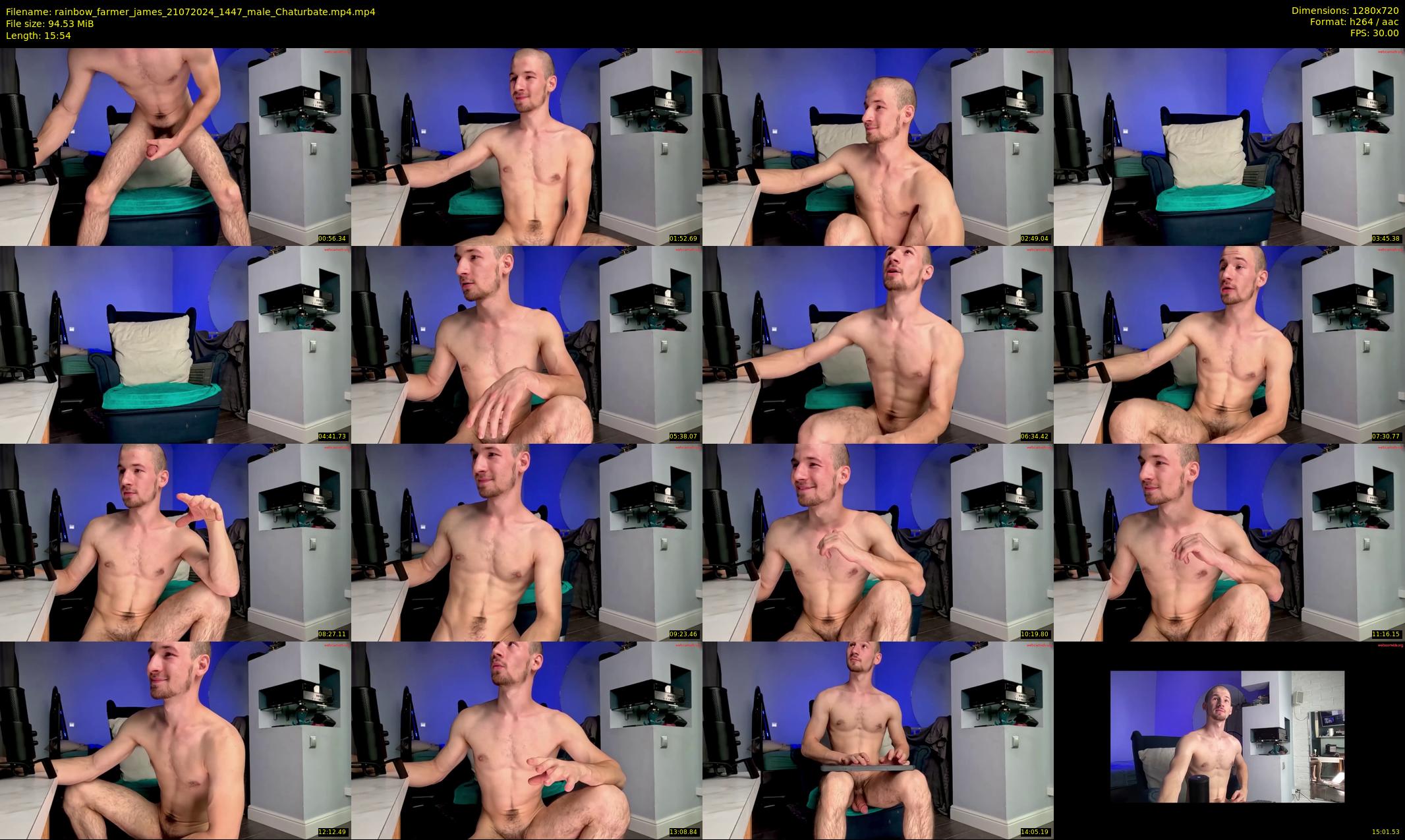 rainbow_farmer_james — 16 minute Chaturbate male cam show recording, 720p, Jul 21, 2024
