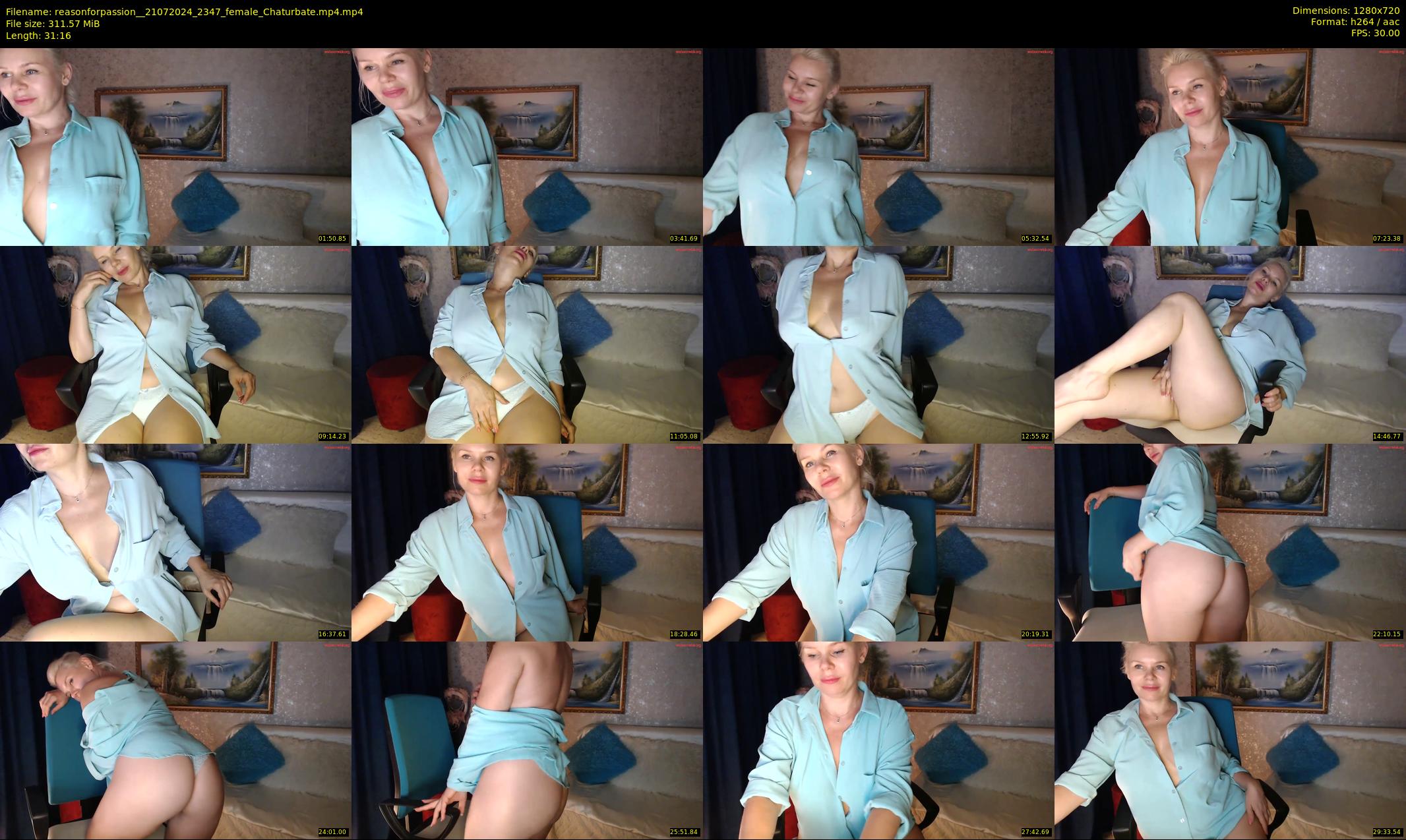 reasonforpassion_ — 32 minute Chaturbate female cam show recording, 720p, Jul 21, 2024