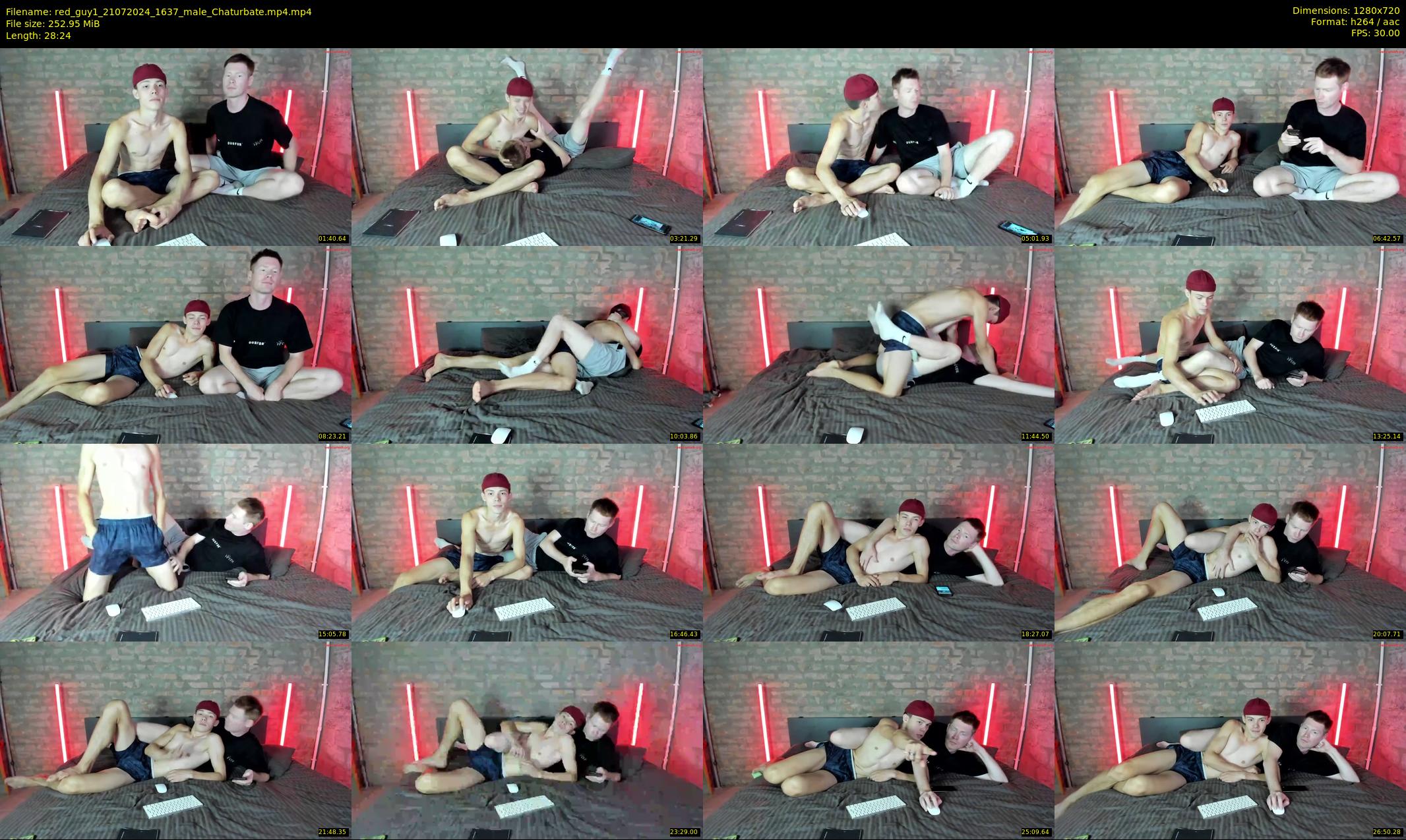 red_guy1 — 29 minute Chaturbate male cam show recording, 720p, Jul 21, 2024