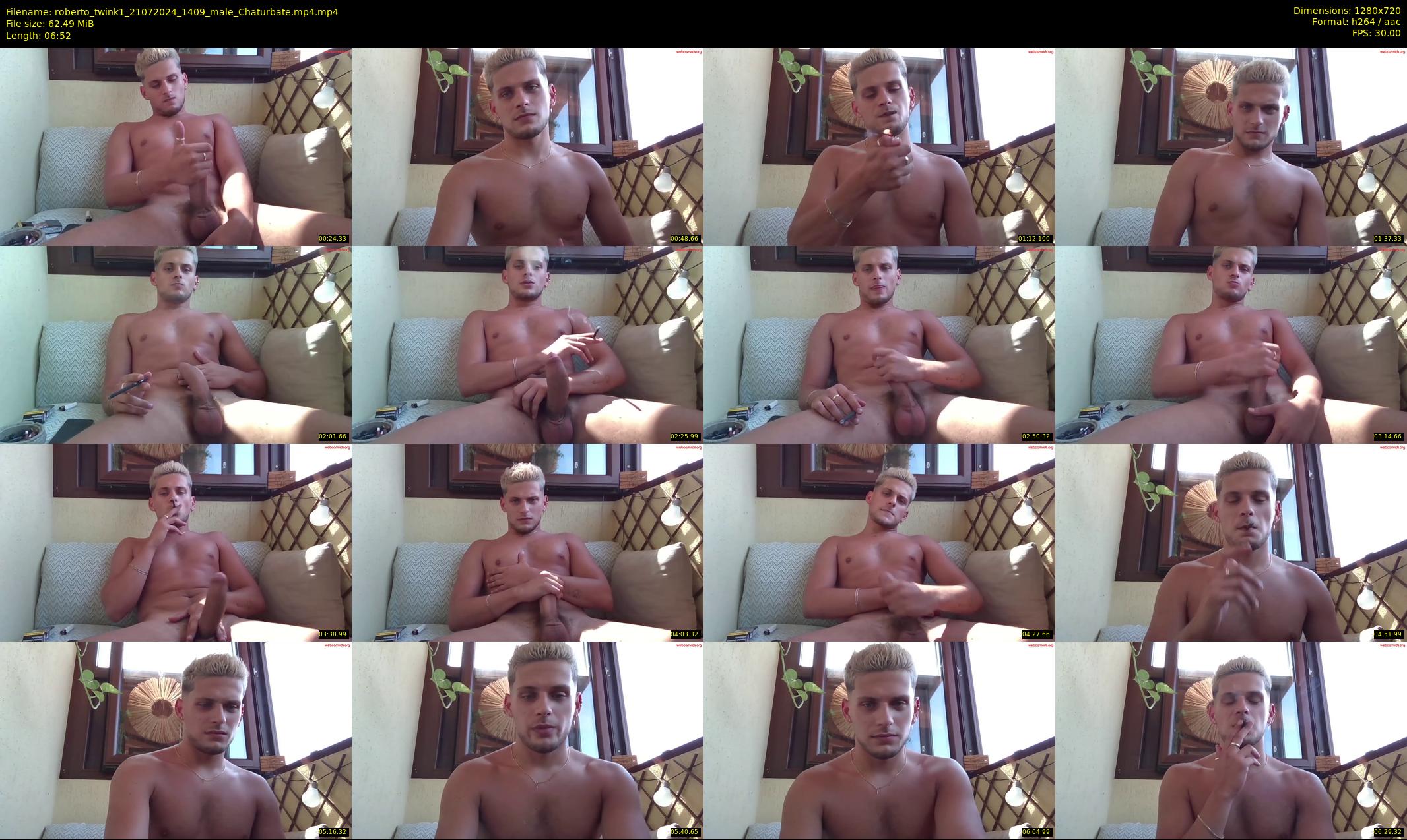 roberto_twink1 — 7 minute Chaturbate male cam show recording, 720p, Jul 21, 2024