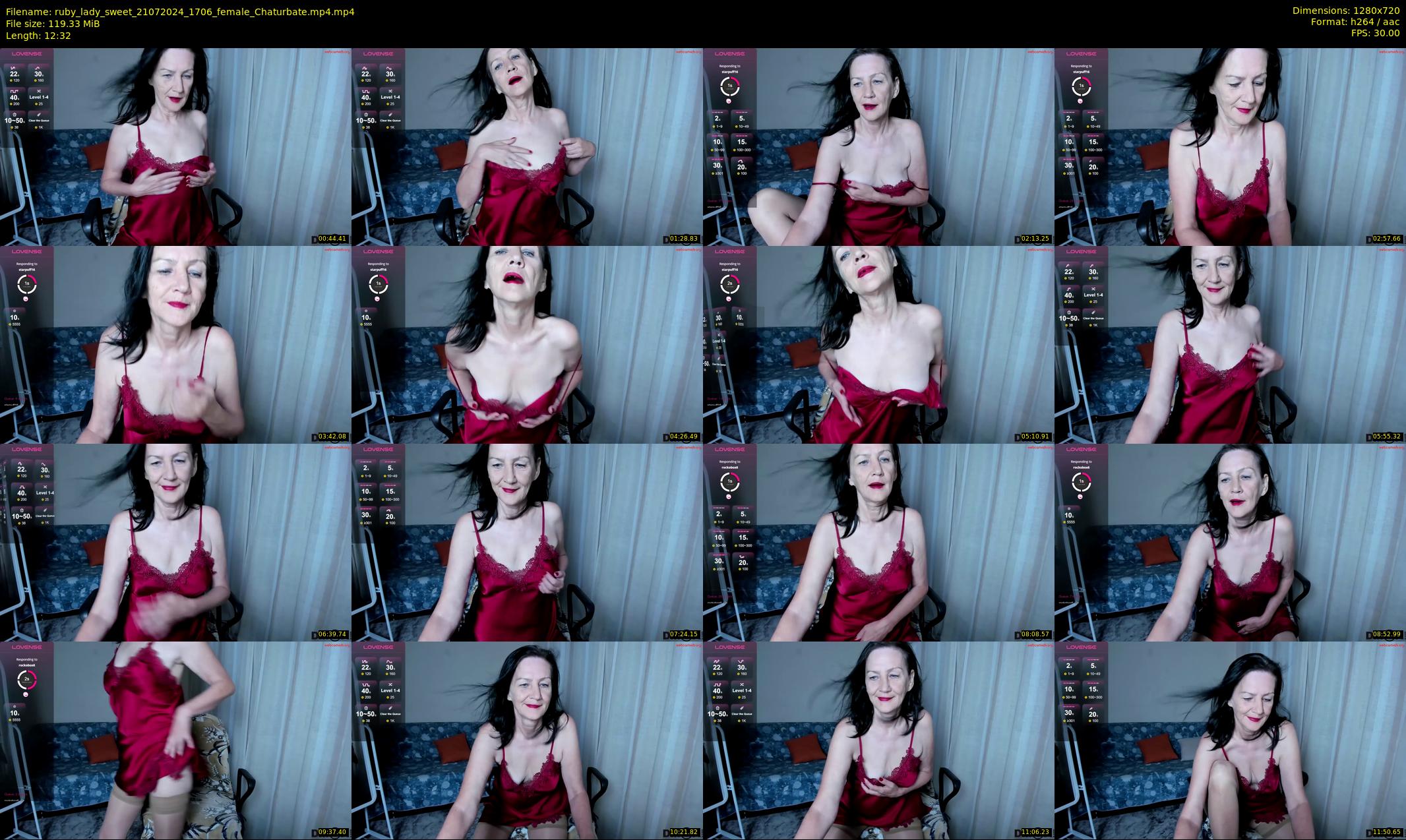 ruby_lady_sweet — 13 minute Chaturbate female cam show recording, 720p, Jul 21, 2024