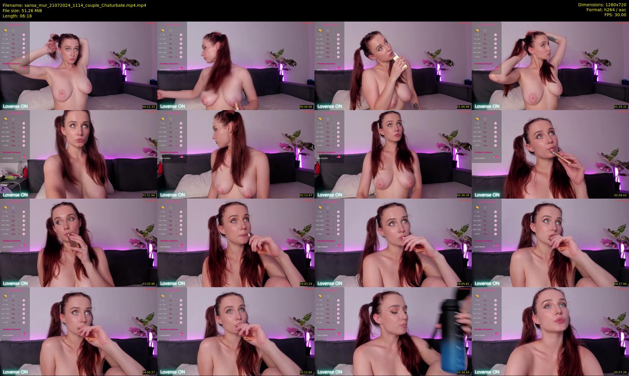 sansa_mur — 7 minute Chaturbate female cam show recording, 720p, Jul 21, 2024