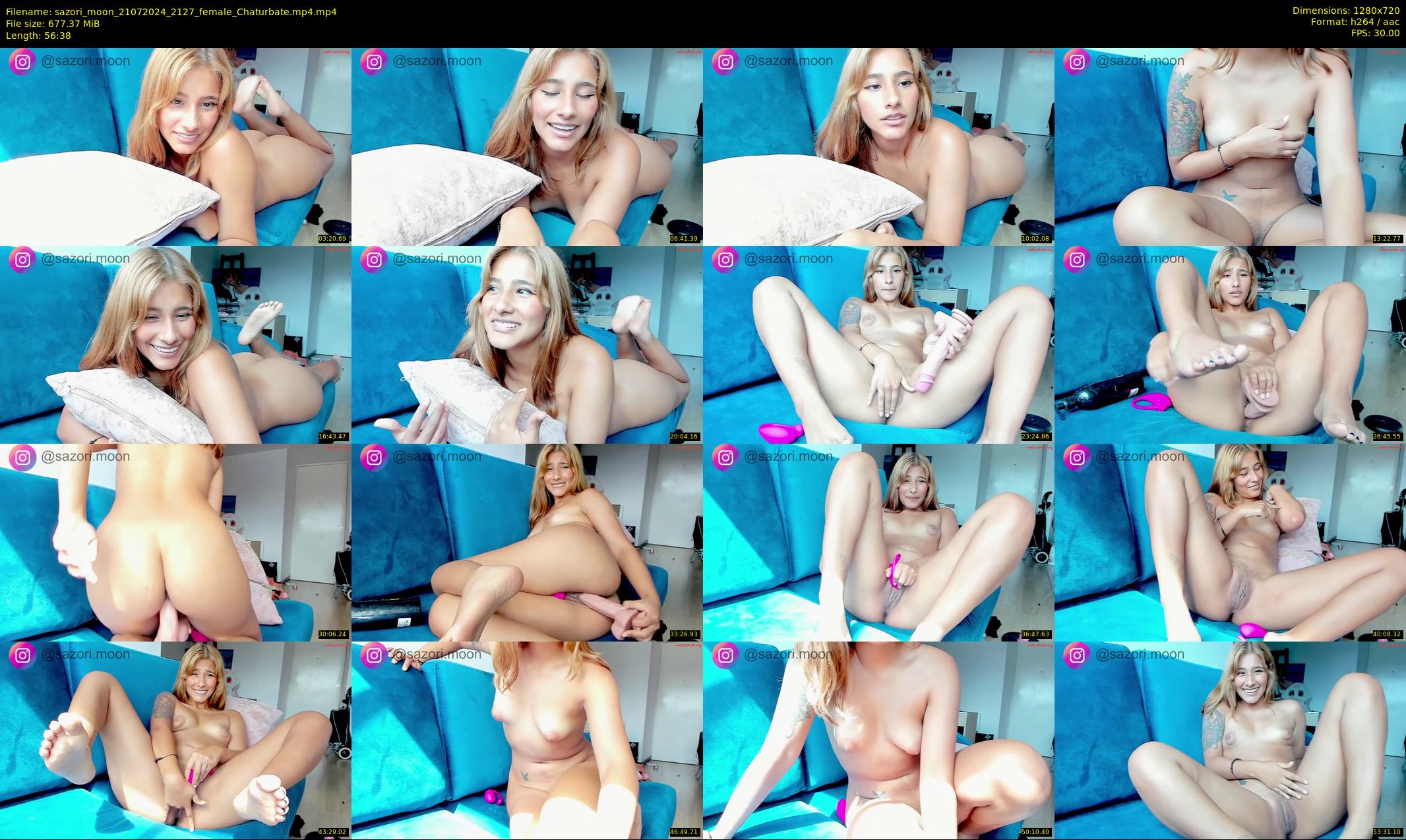 sazori_moon — 57 minute Chaturbate female cam show recording, 720p, Jul 21, 2024