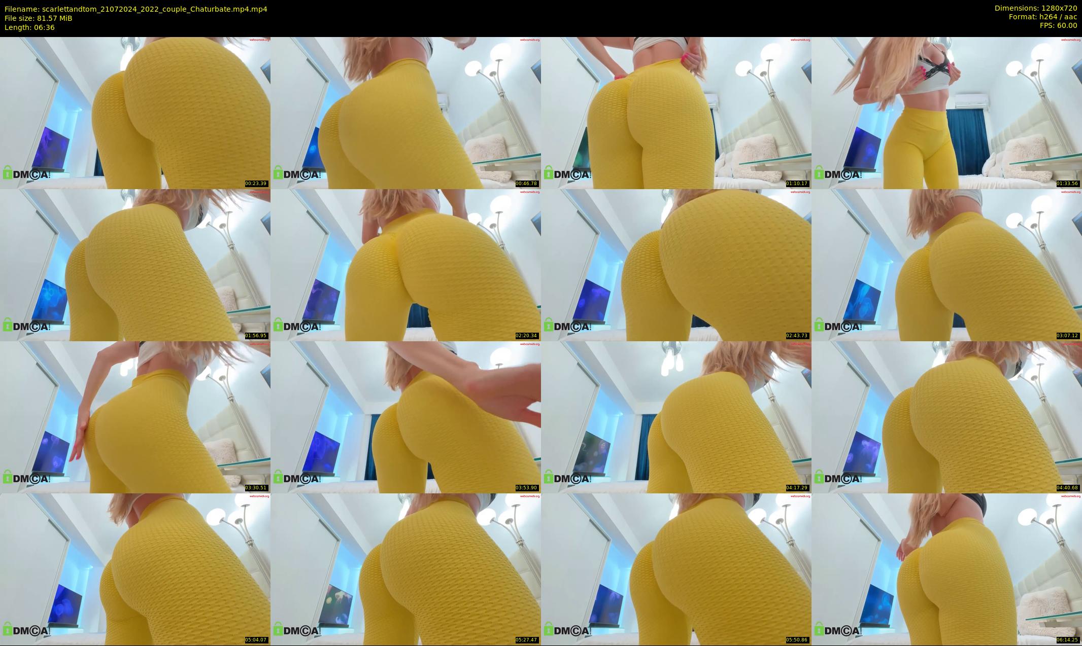 scarlettandtom — 7 minute Chaturbate couple cam show recording, 720p, Jul 21, 2024