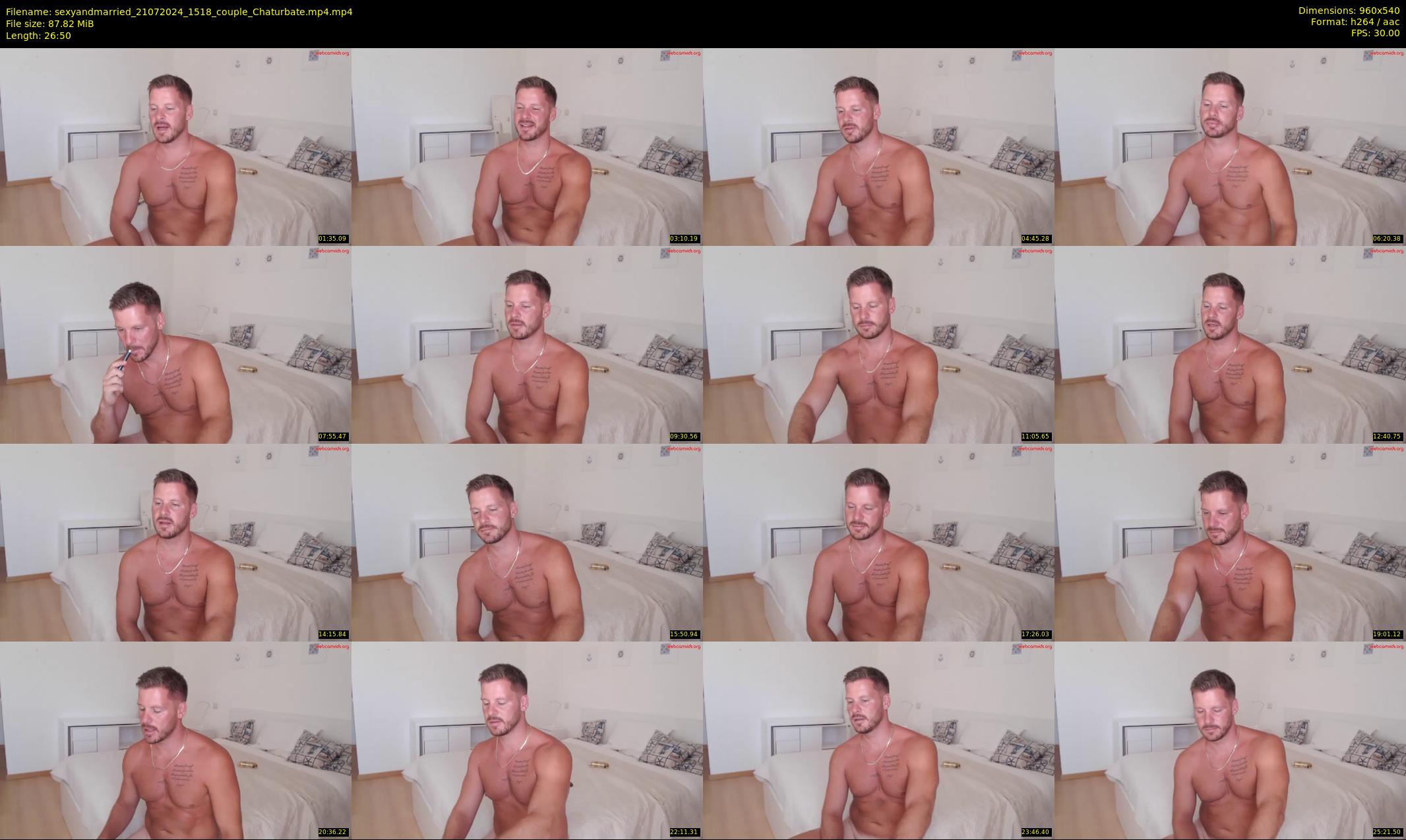 sexyandmarried — 27 minute Chaturbate couple cam show recording, 480p, Jul 21, 2024