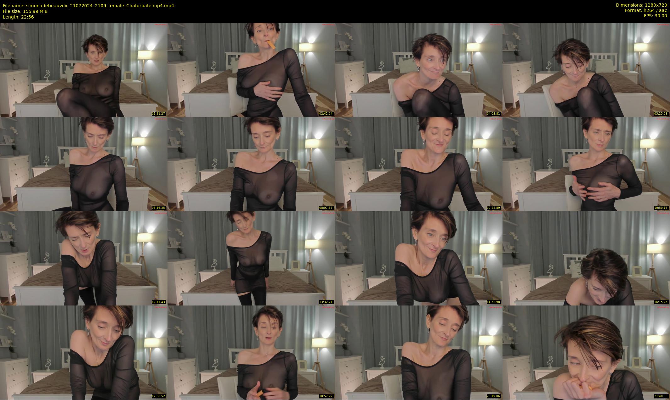 simonadebeauvoir — 23 minute Chaturbate female cam show recording, 720p, Jul 21, 2024