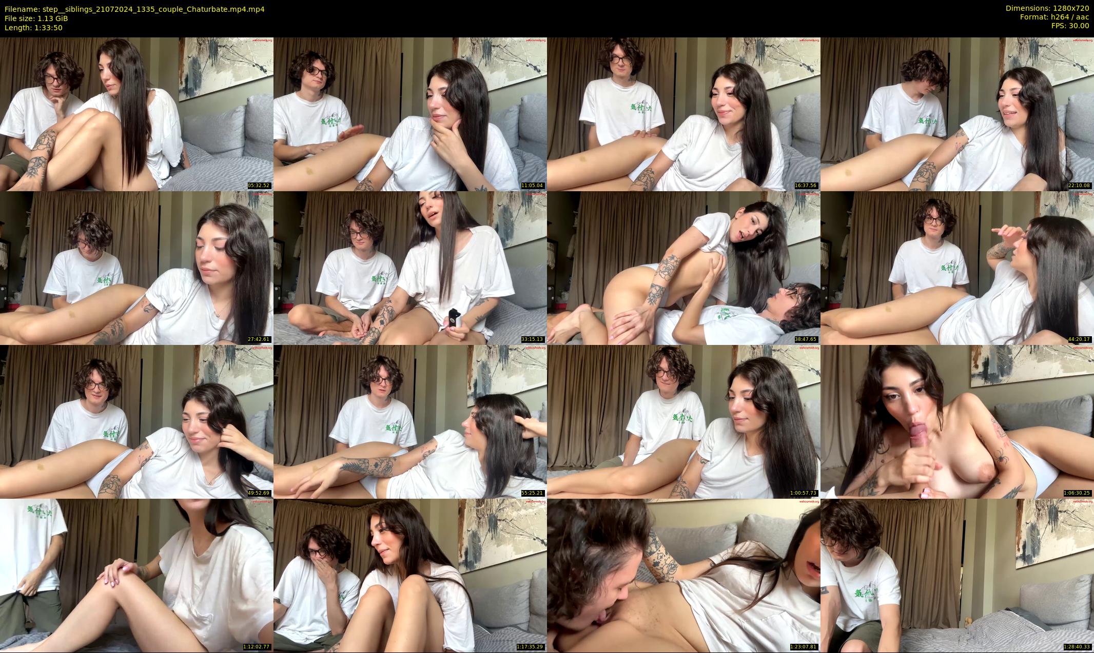 step__siblings — 94 minute Chaturbate couple cam show recording, 720p, Jul 21, 2024
