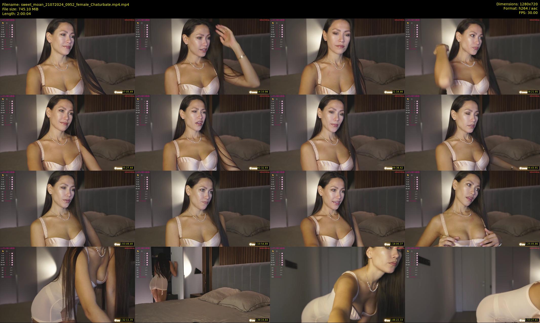 sweet_moan — 121 minute Chaturbate female cam show recording, 720p, Jul 21, 2024