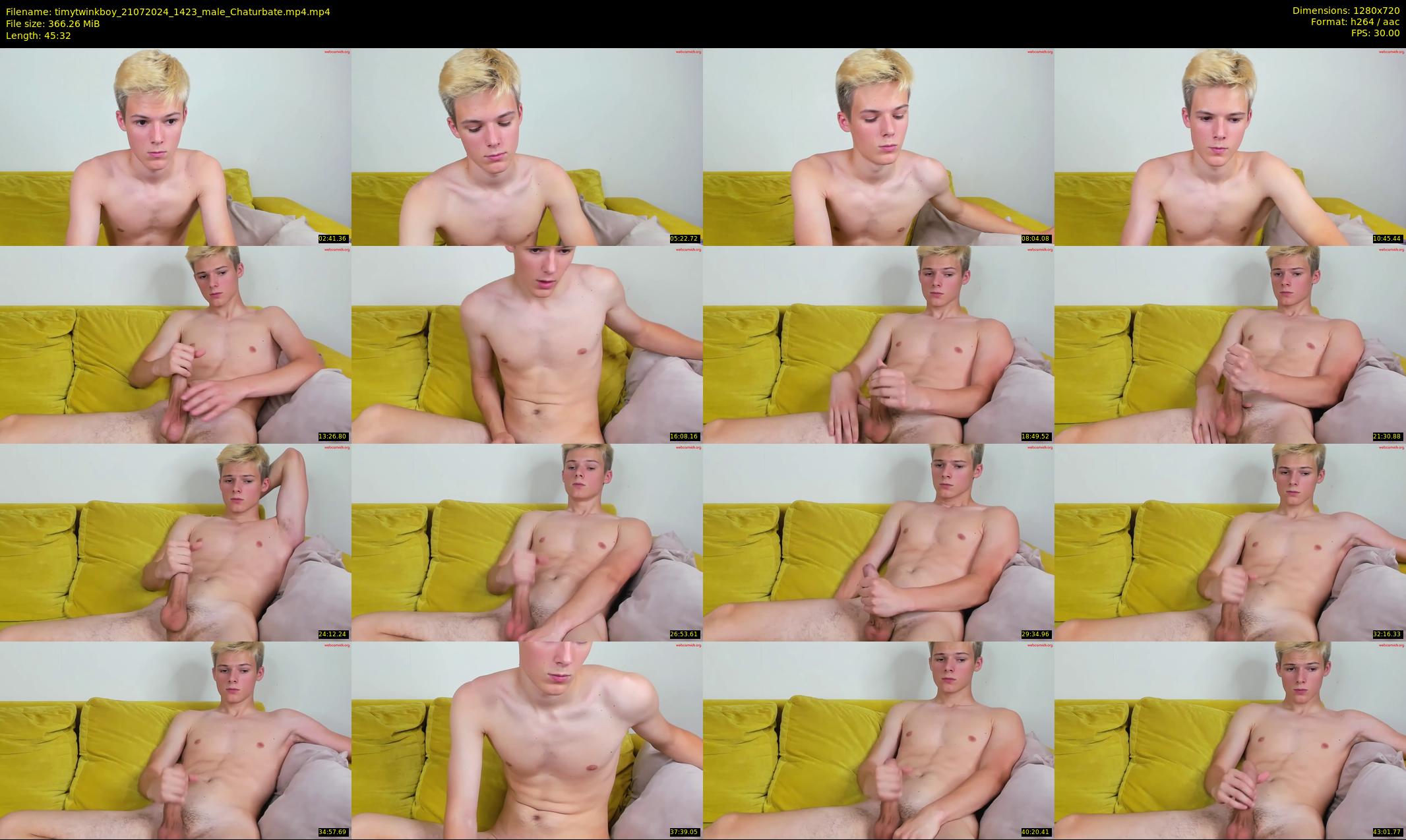 timytwinkboy — 46 minute Chaturbate male cam show recording, 720p, Jul 21, 2024