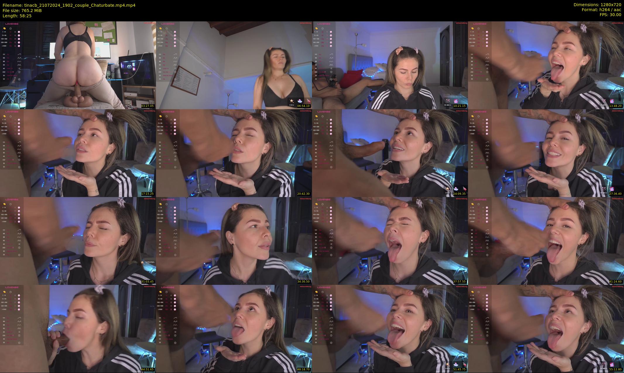 tinacb — 59 minute Chaturbate female cam show recording, 720p, Jul 21, 2024