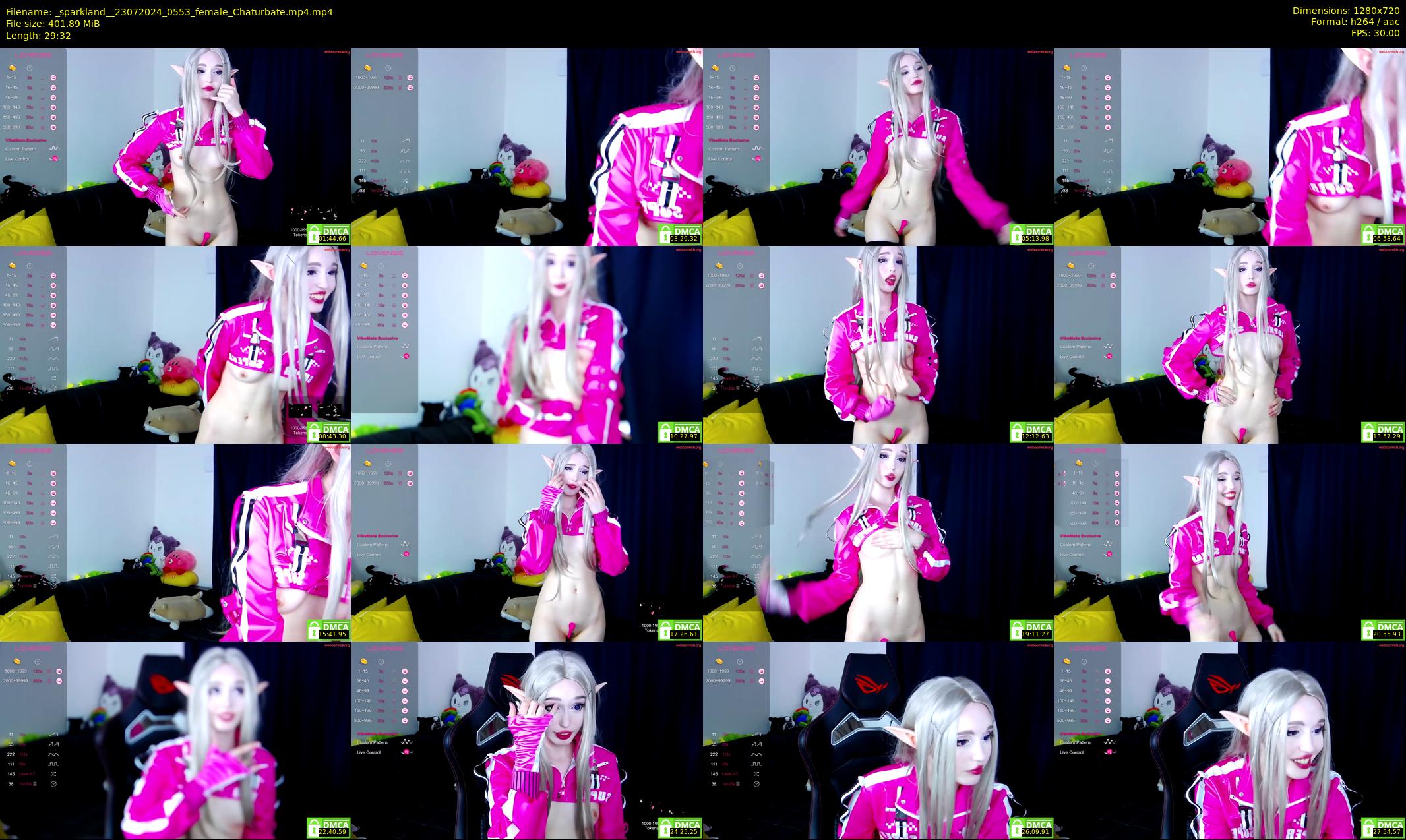 _sparkland_ — 30 minute Chaturbate female cam show recording, 720p, Jul 23, 2024