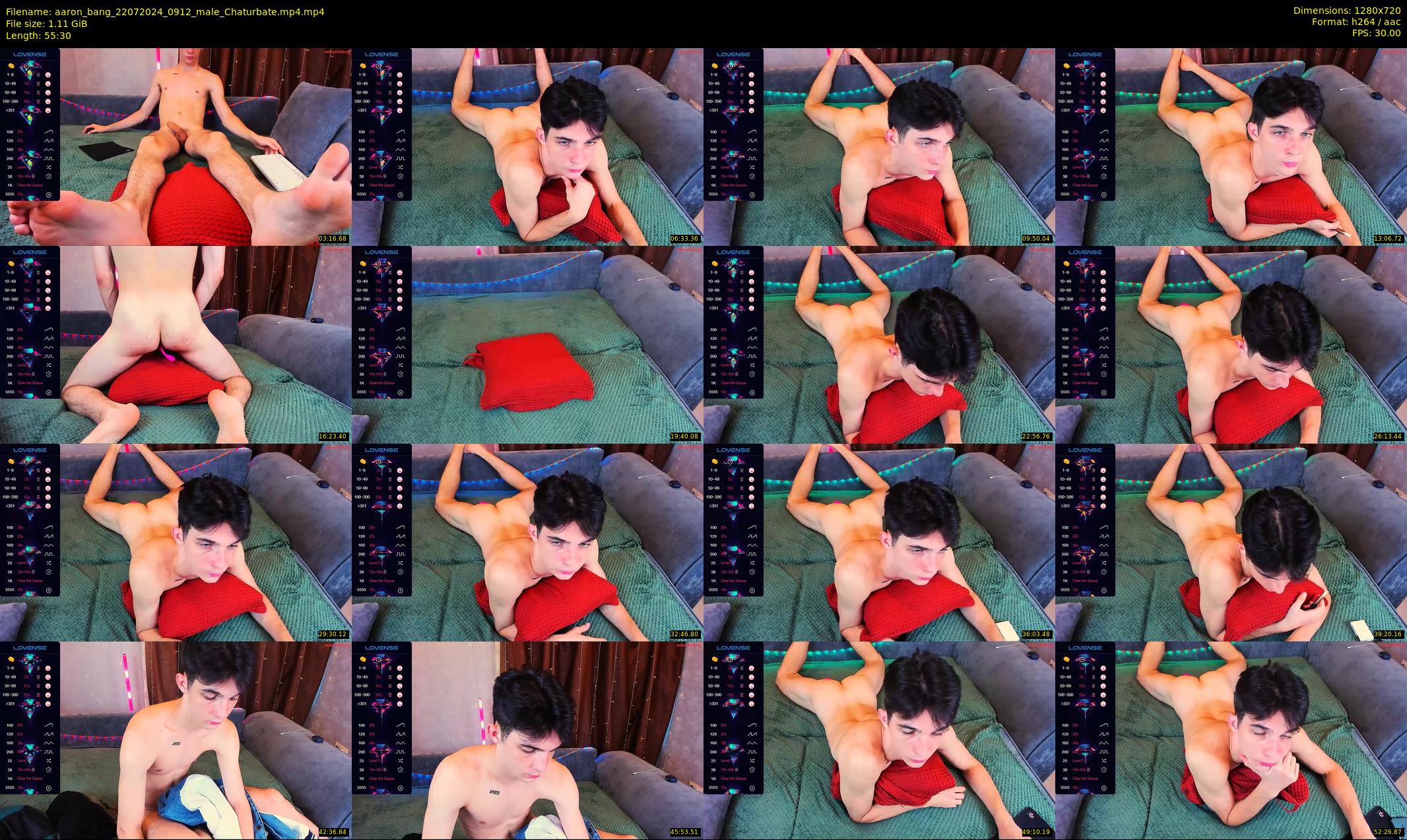 aaron_bang — 56 minute Chaturbate male cam show recording, 720p, Jul 22, 2024