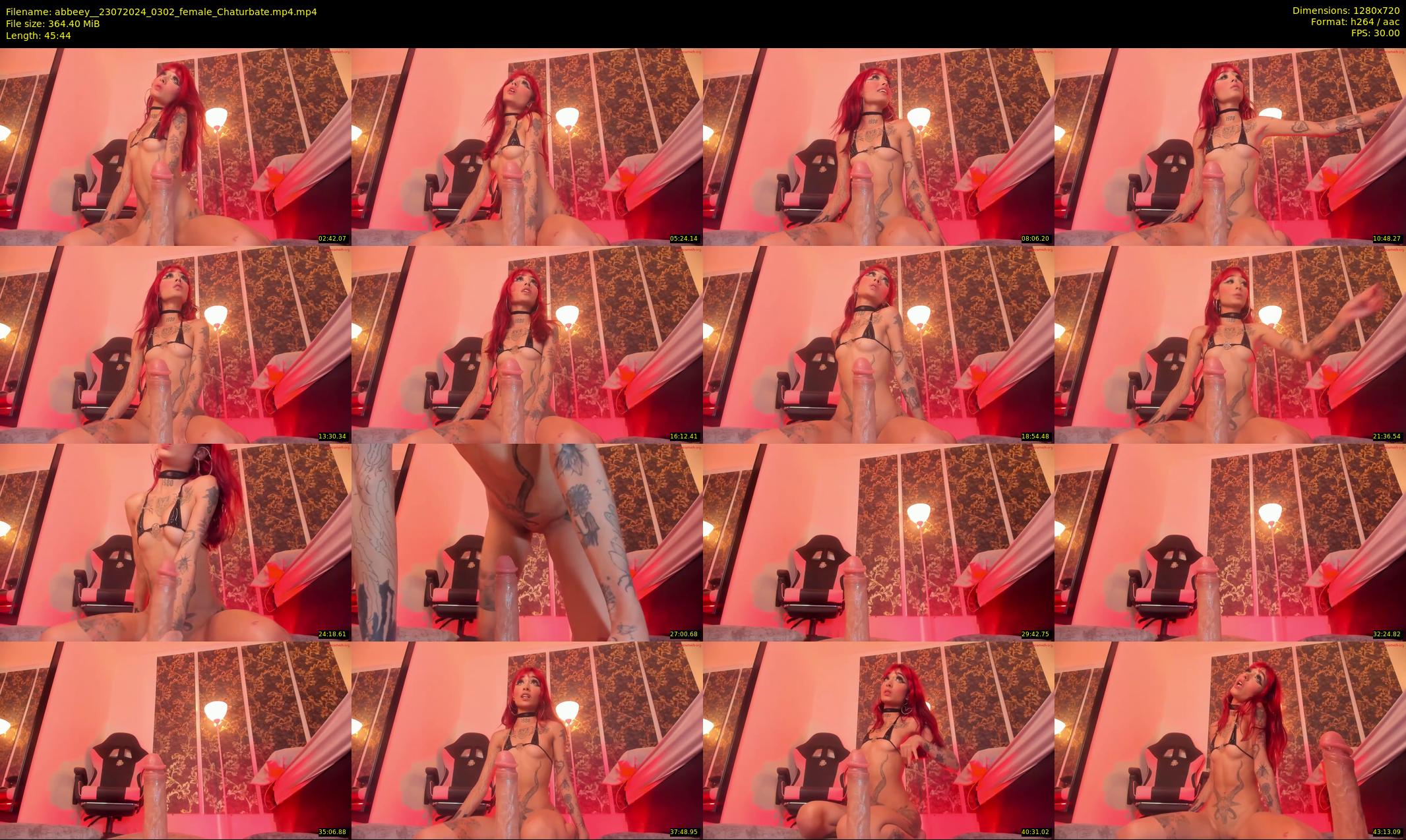 abbeey_ — 46 minute Chaturbate female cam show recording, 720p, Jul 23, 2024