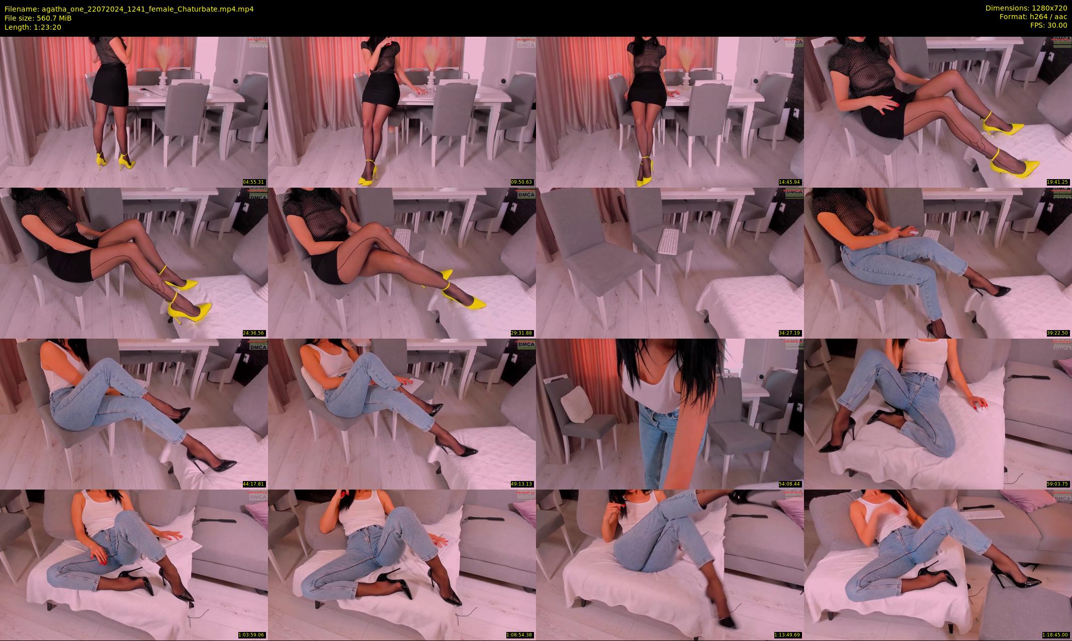 agatha_one — 84 minute Chaturbate female cam show recording, 720p, Jul 22, 2024