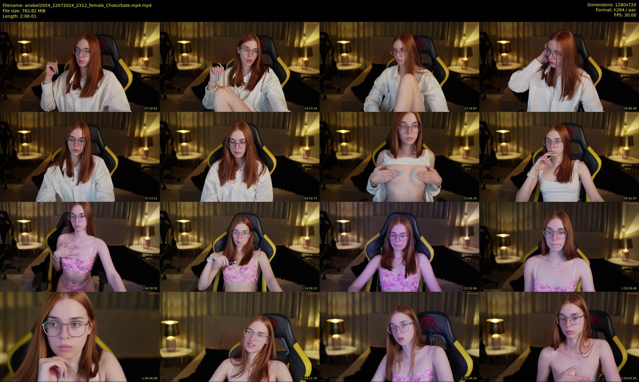 anabel2054 — 127 minute Chaturbate female cam show recording, 720p, Jul 22, 2024