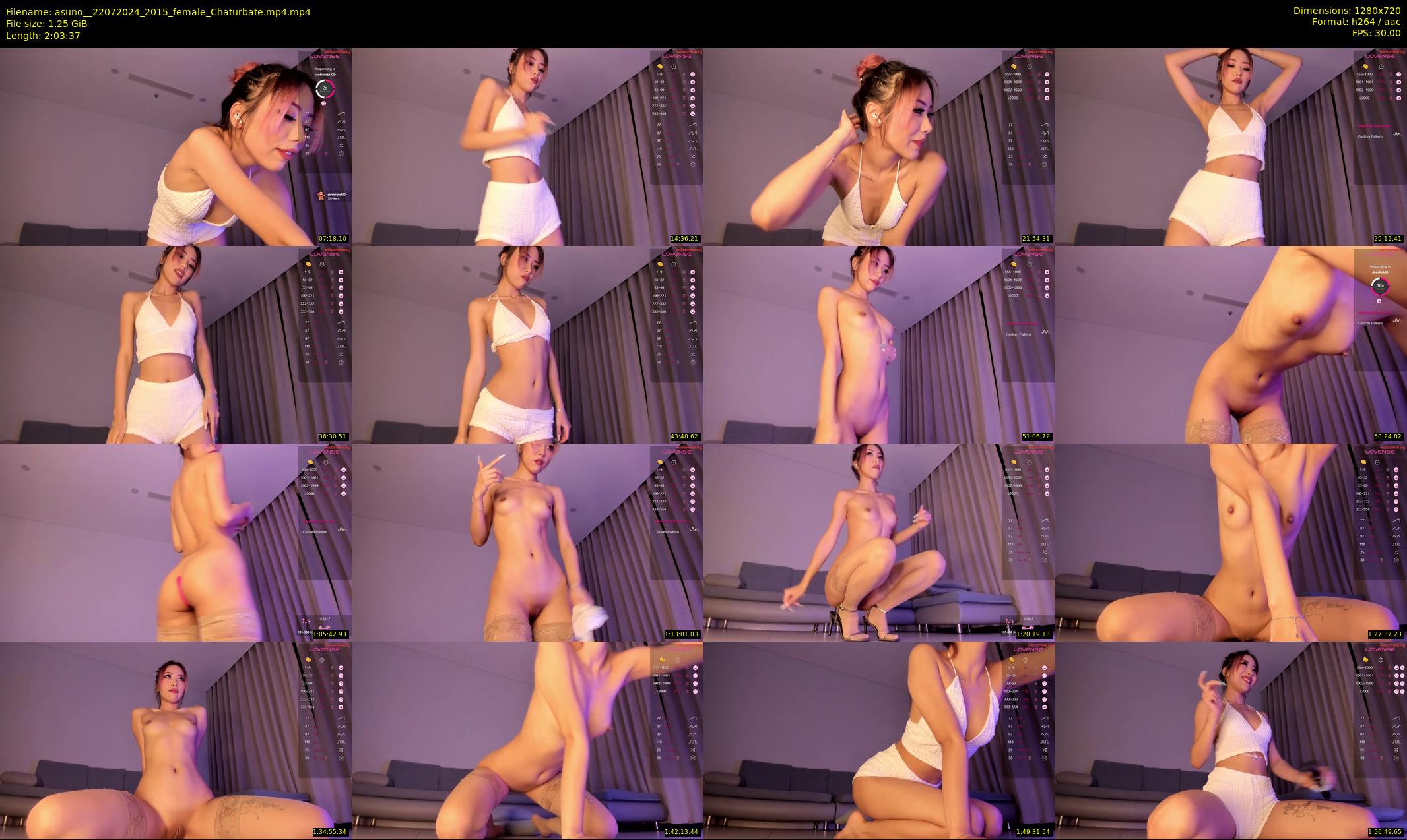 asuno_ — 124 minute Chaturbate female cam show recording, 720p, Jul 22, 2024