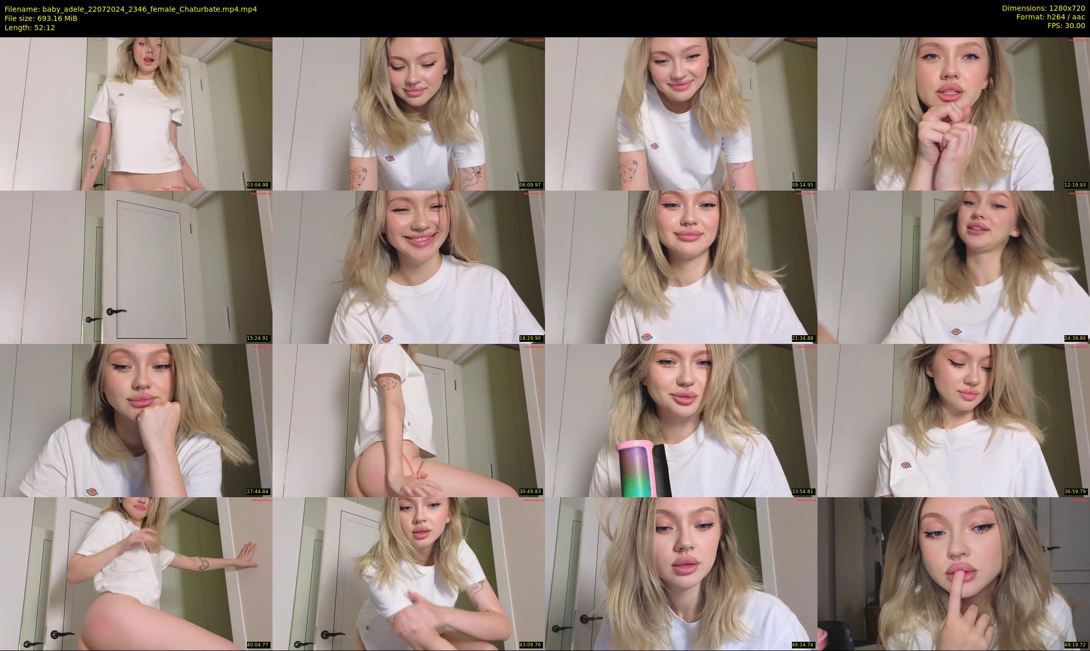 baby_adele — 53 minute Chaturbate female cam show recording, 720p, Jul 22, 2024