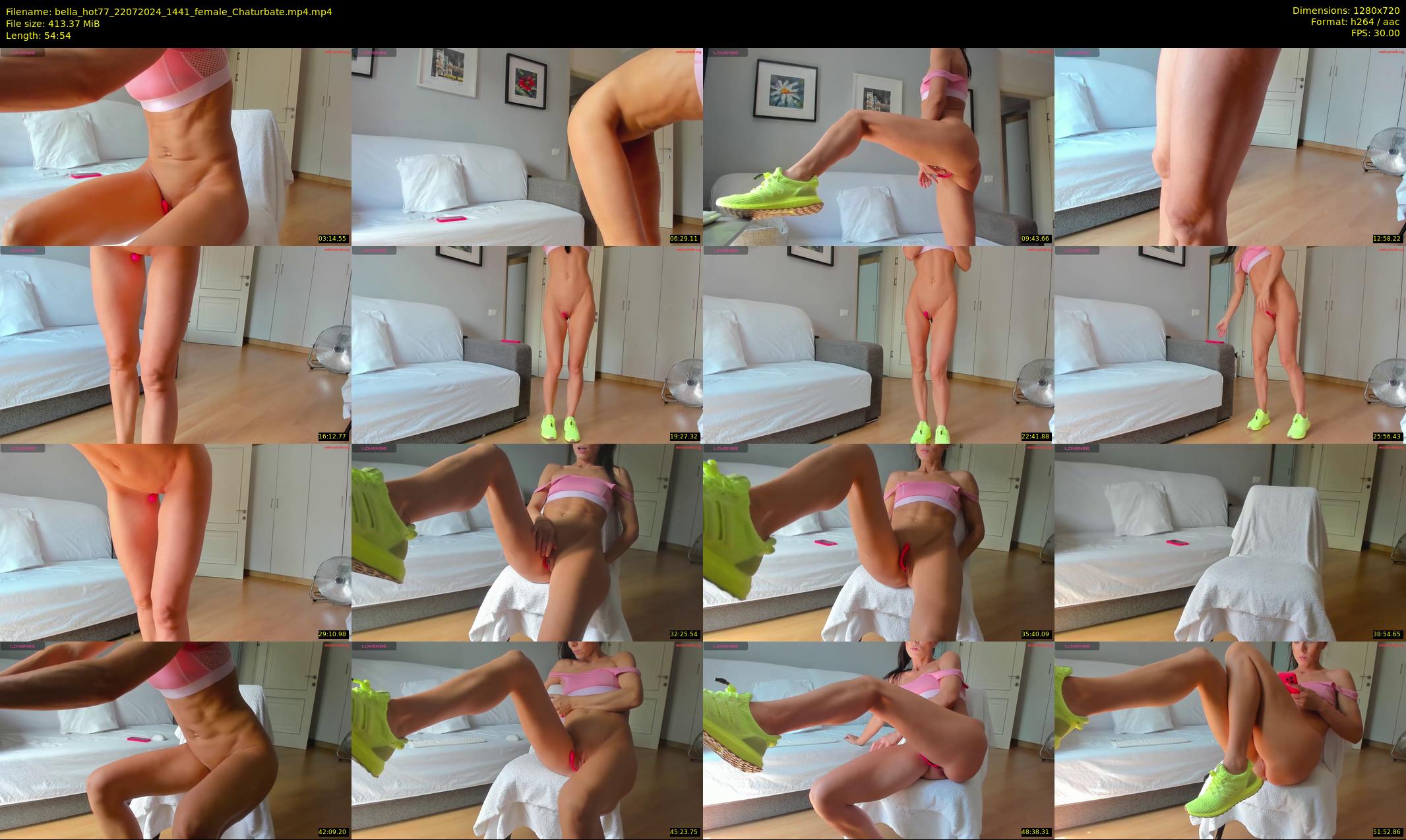 bella_hot77 — 55 minute Chaturbate female cam show recording, 720p, Jul 22, 2024