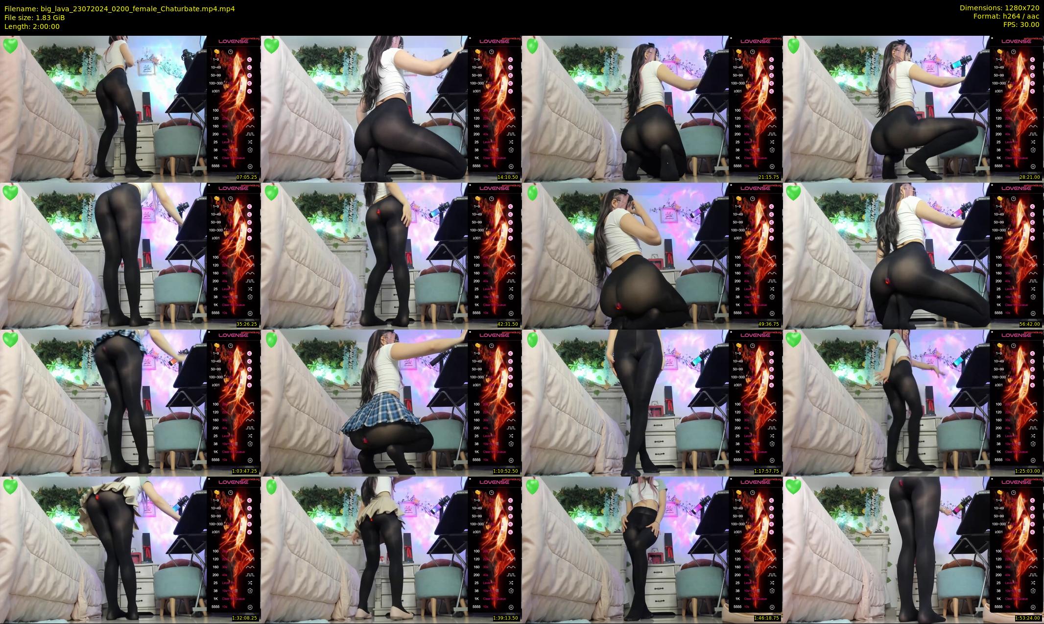 big_lava — 120 minute Chaturbate female cam show recording, 720p, Jul 23, 2024