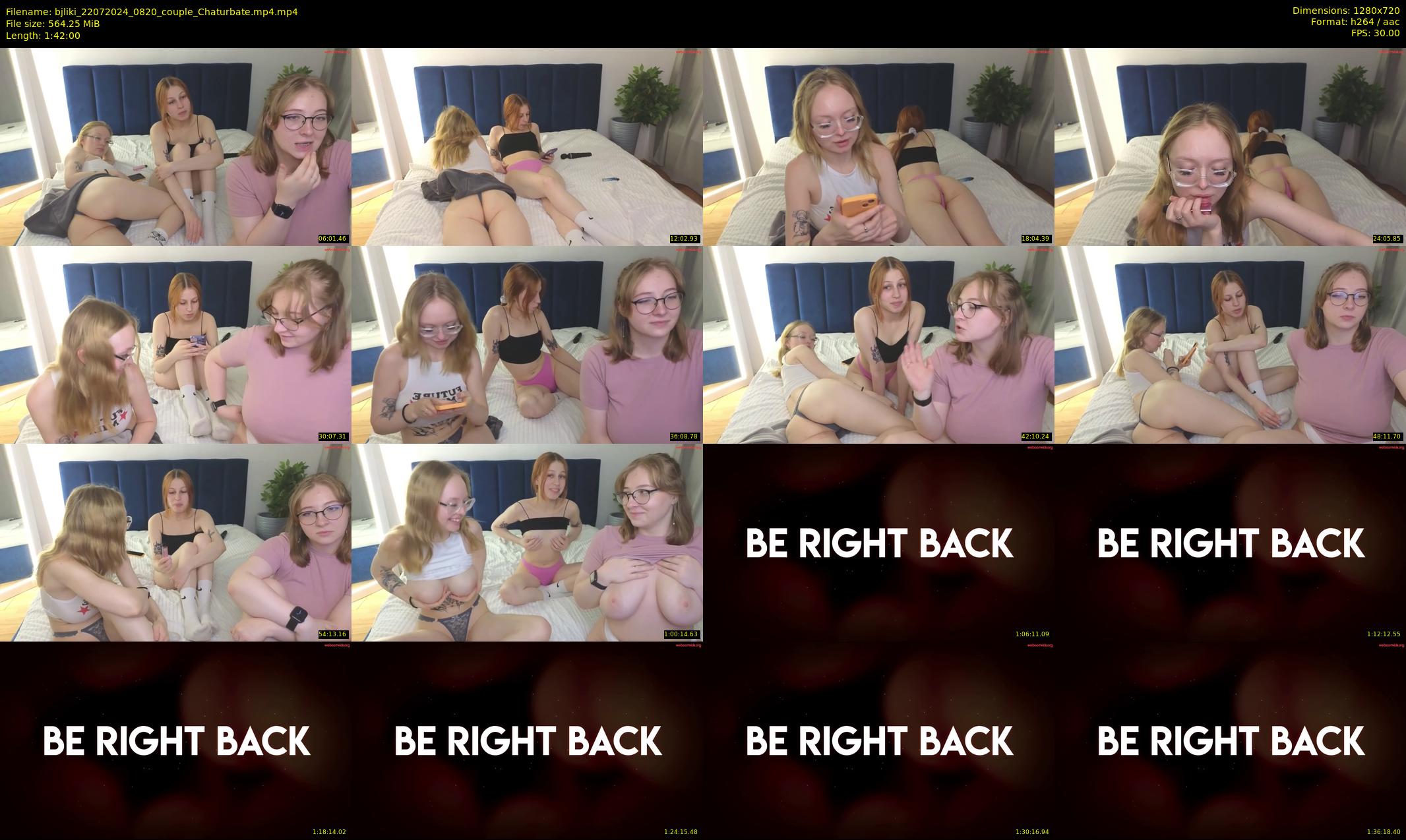 bjliki — 102 minute Chaturbate couple cam show recording, 720p, Jul 22, 2024
