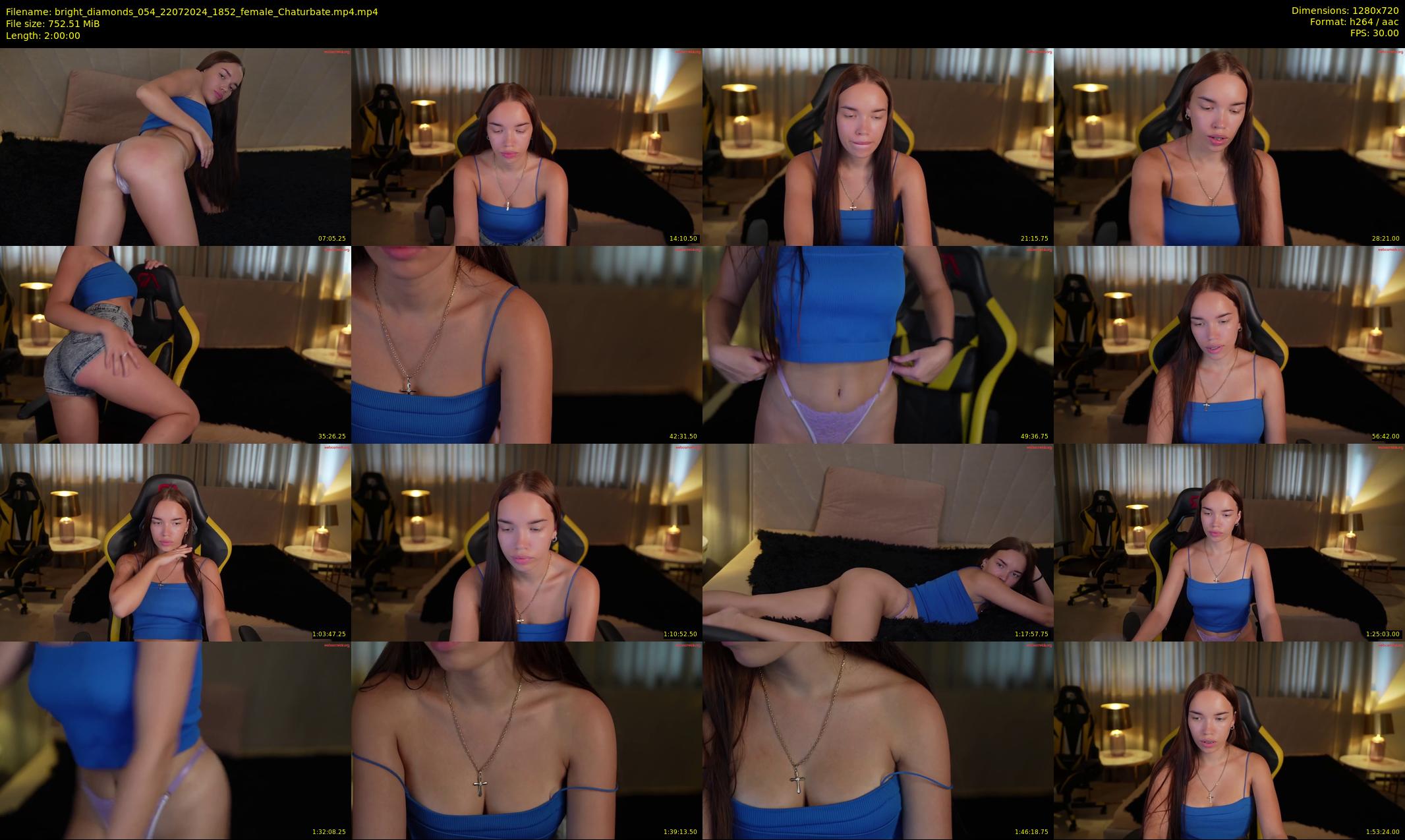 bright_diamonds_054 — 120 minute Chaturbate couple cam show recording, 720p, Jul 22, 2024