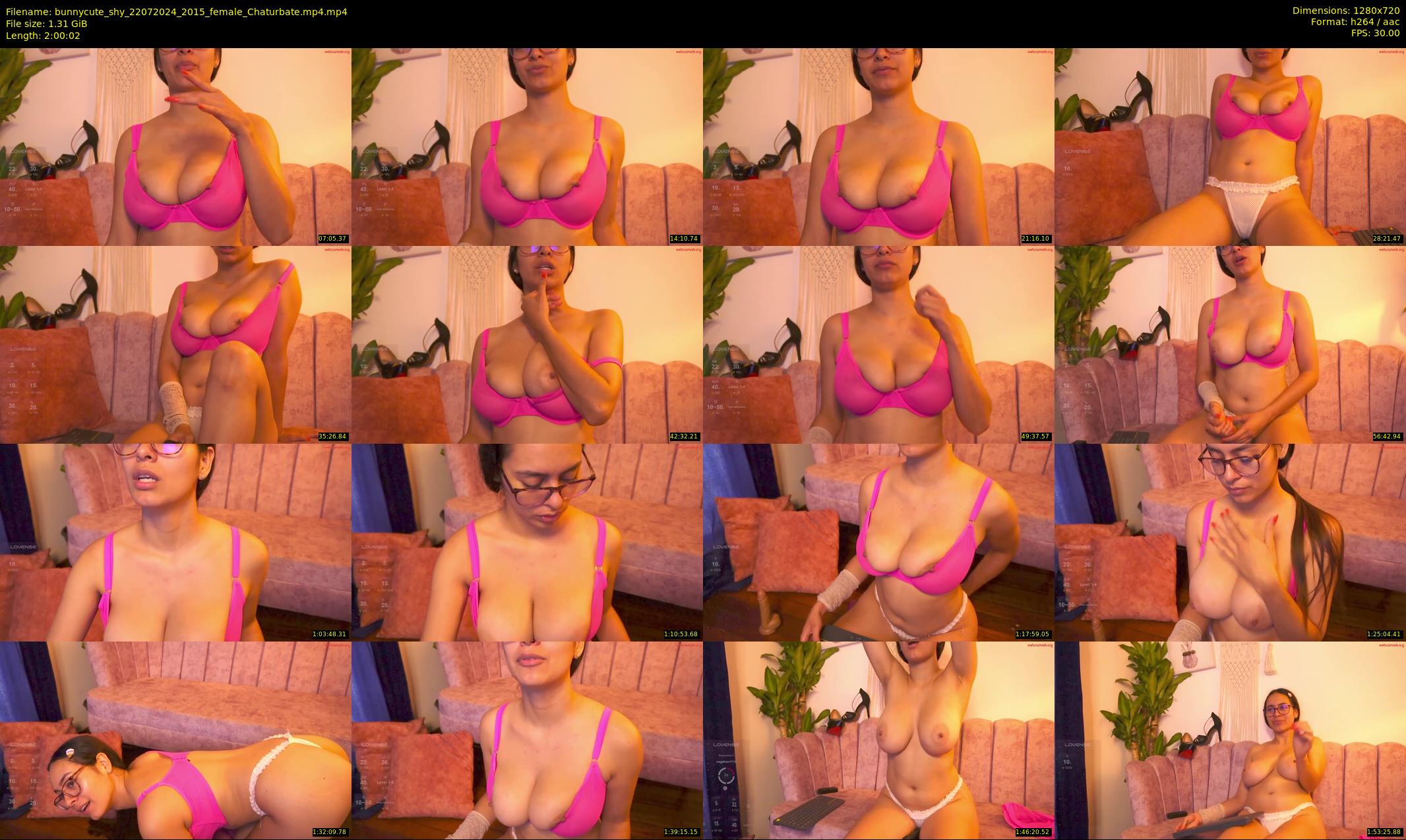 bunnycute_shy — 121 minute Chaturbate female cam show recording, 720p, Jul 22, 2024