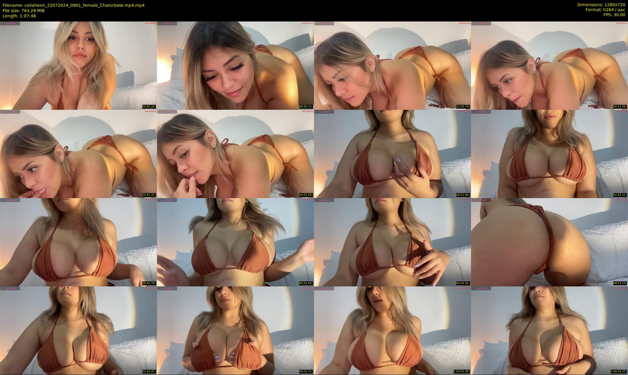 celiahenn — 68 minute Chaturbate female cam show recording, 720p, Jul 22, 2024