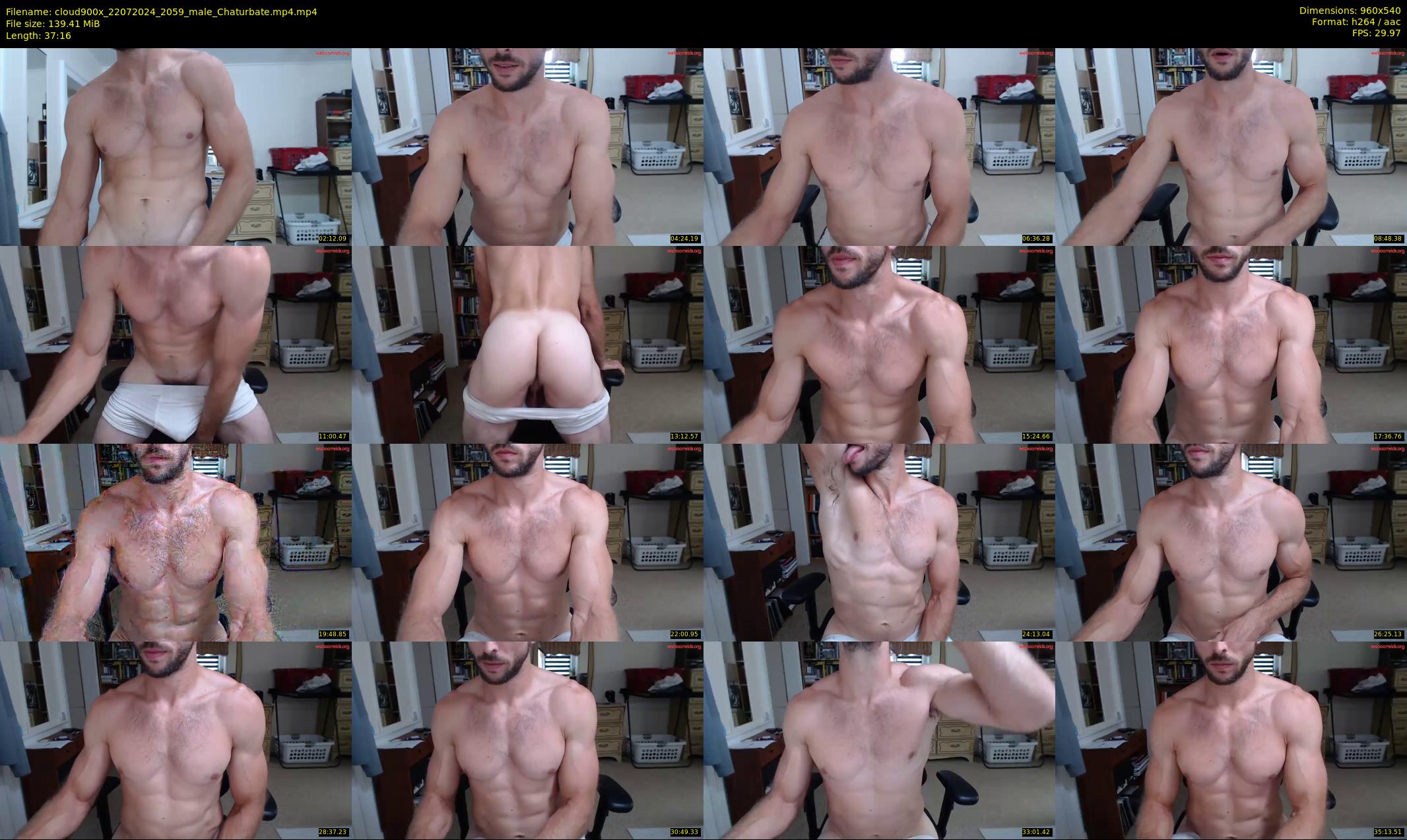 cloud900x — 38 minute Chaturbate male cam show recording, 480p, Jul 22, 2024