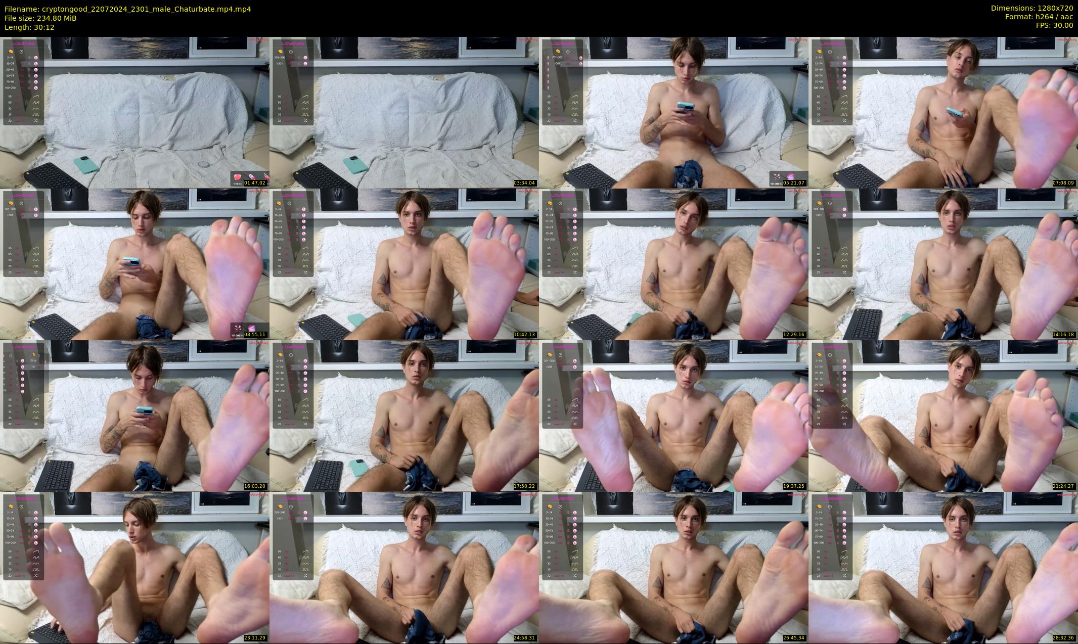 cryptongood — 31 minute Chaturbate male cam show recording, 720p, Jul 22, 2024