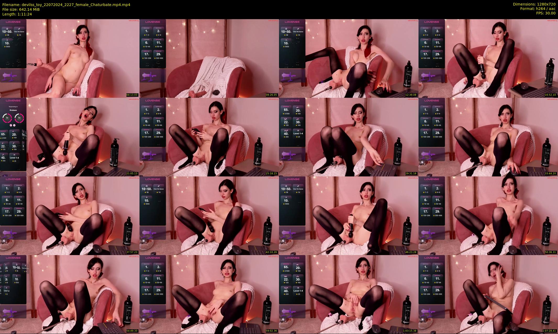 devilss_toy — 72 minute Chaturbate female cam show recording, 720p, Jul 22, 2024