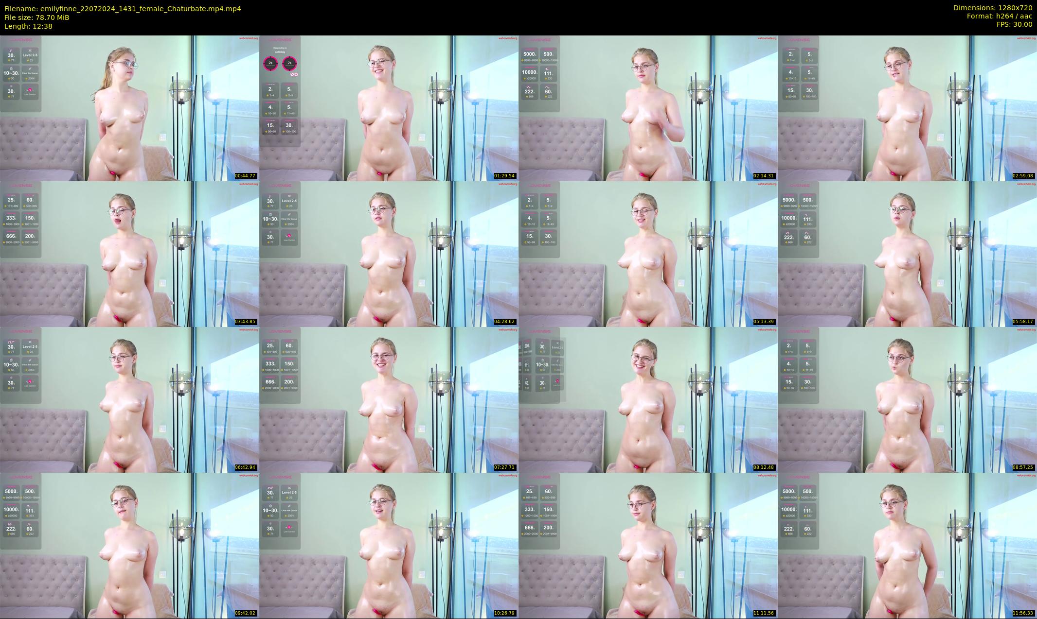 emilyfinne — 13 minute Chaturbate female cam show recording, 720p, Jul 22, 2024