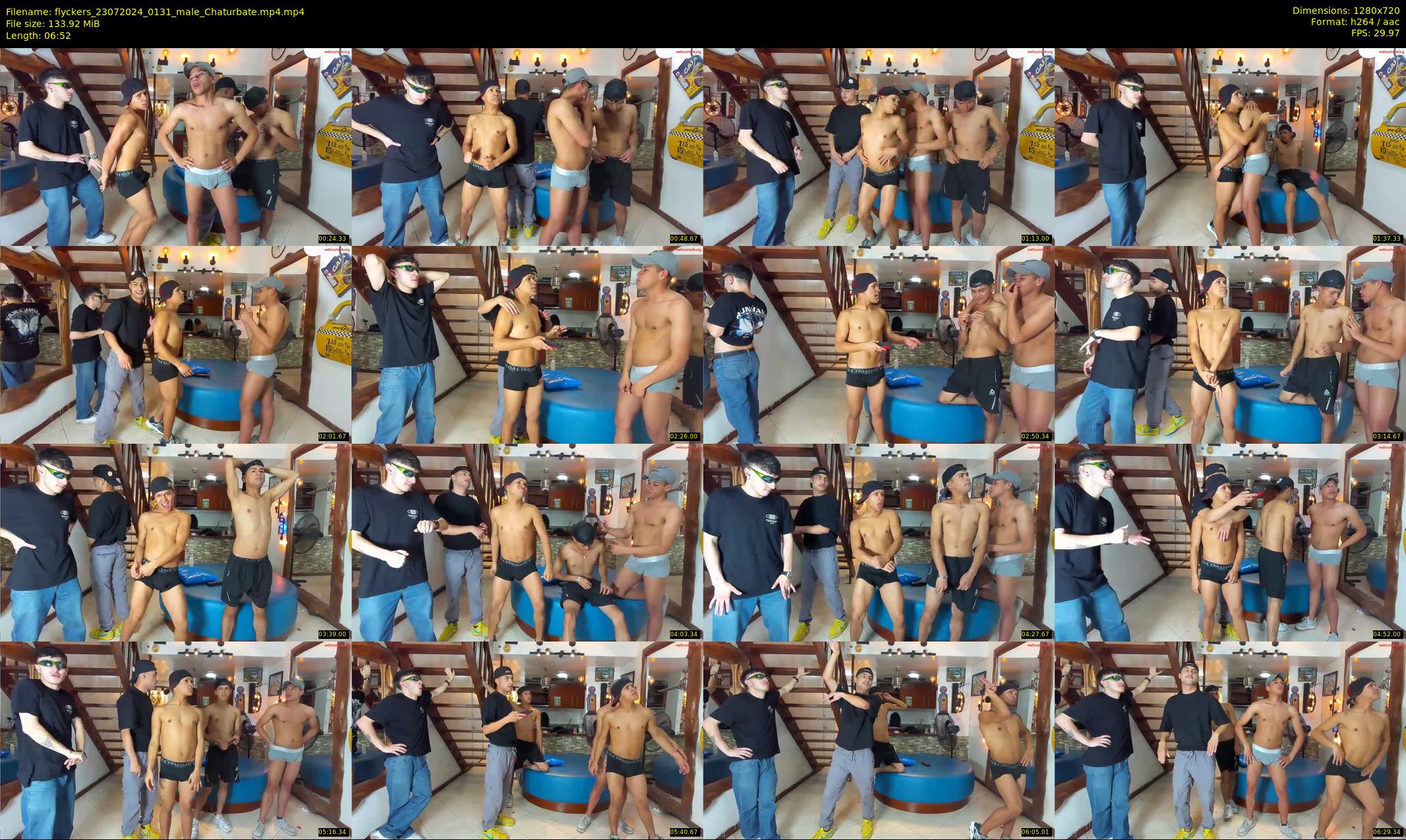 flyckers — 7 minute Chaturbate male cam show recording, 720p, Jul 23, 2024