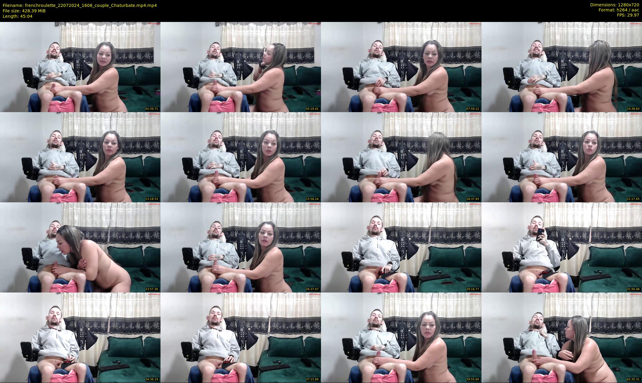 frenchroulette — 46 minute Chaturbate couple cam show recording, 720p, Jul 22, 2024