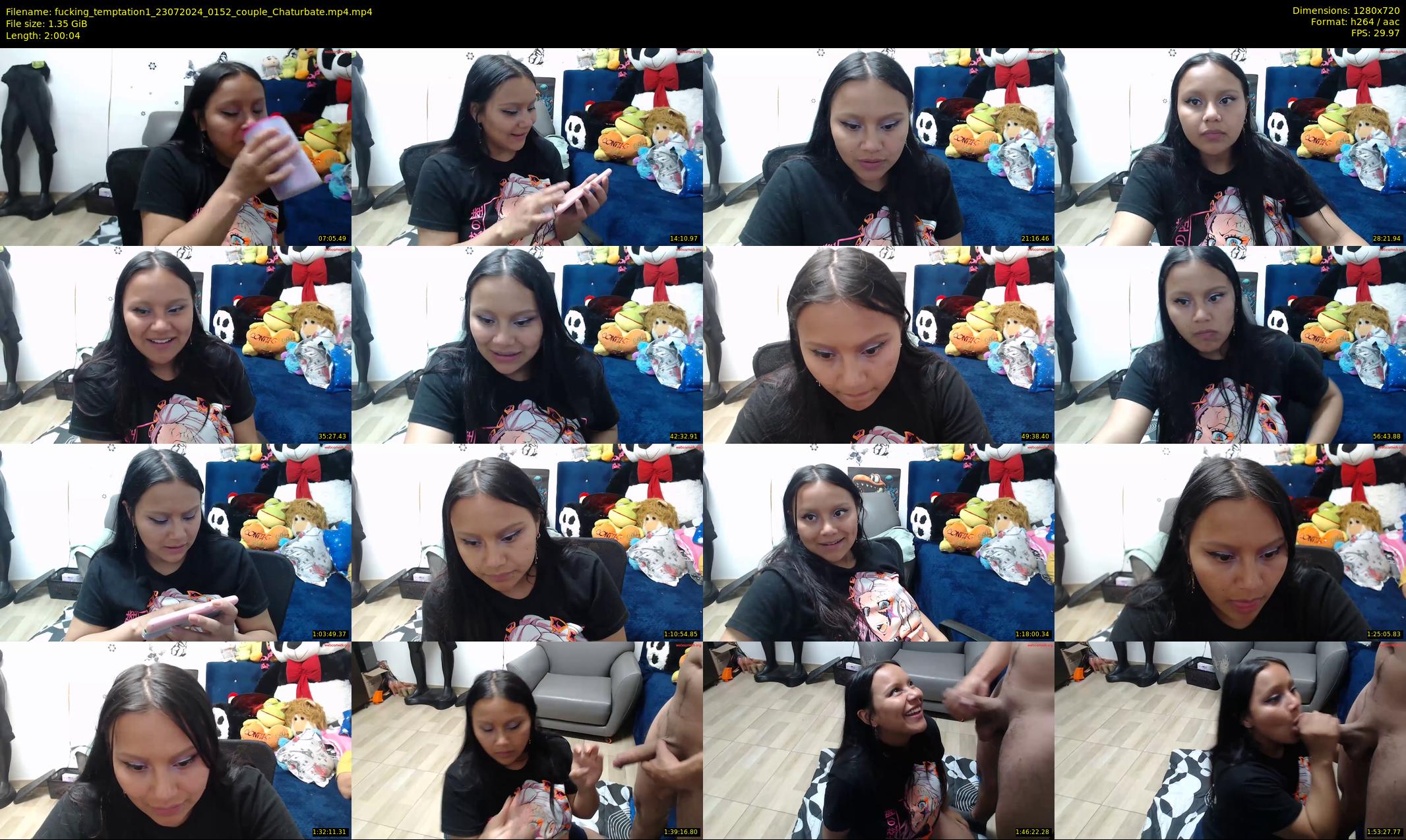 fucking_temptation1 — 121 minute Chaturbate couple cam show recording, 720p, Jul 23, 2024
