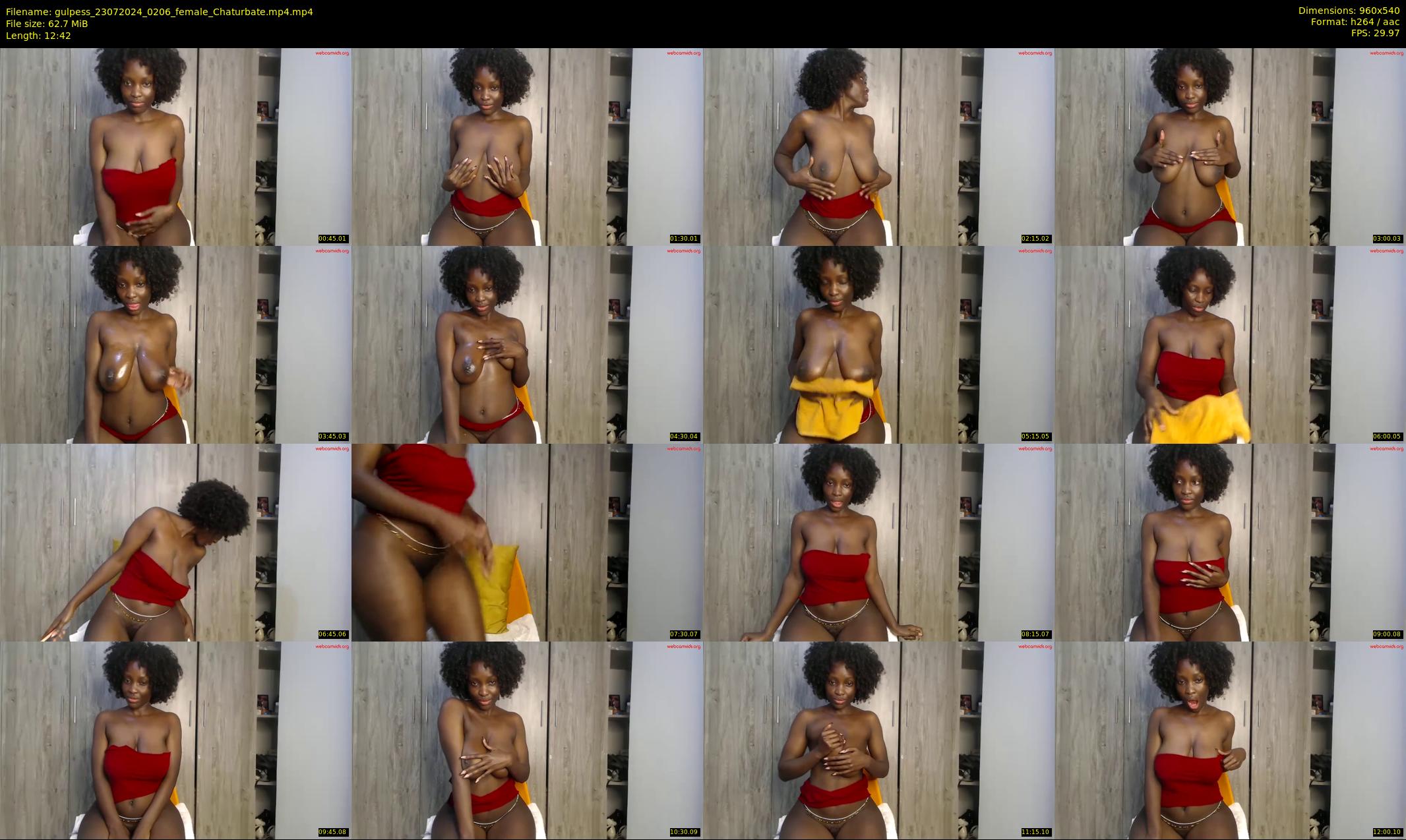 gulpess — 13 minute Chaturbate female cam show recording, 480p, Jul 23, 2024