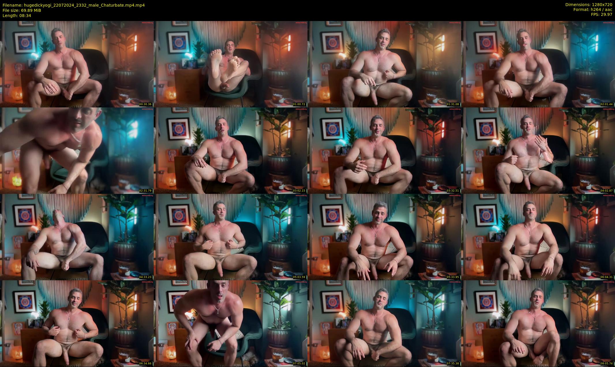 hugedickyogi — 9 minute Chaturbate male cam show recording, 720p, Jul 22, 2024