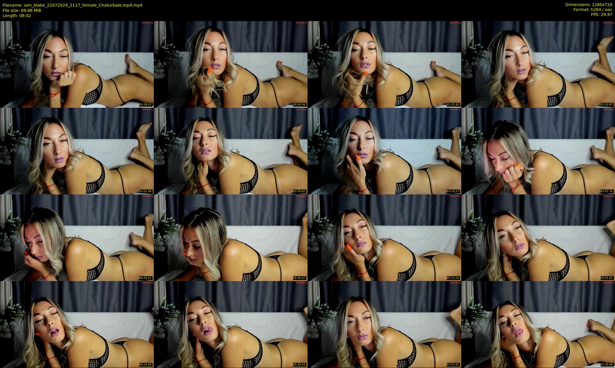iam_blake — 9 minute Chaturbate female cam show recording, 720p, Jul 22, 2024