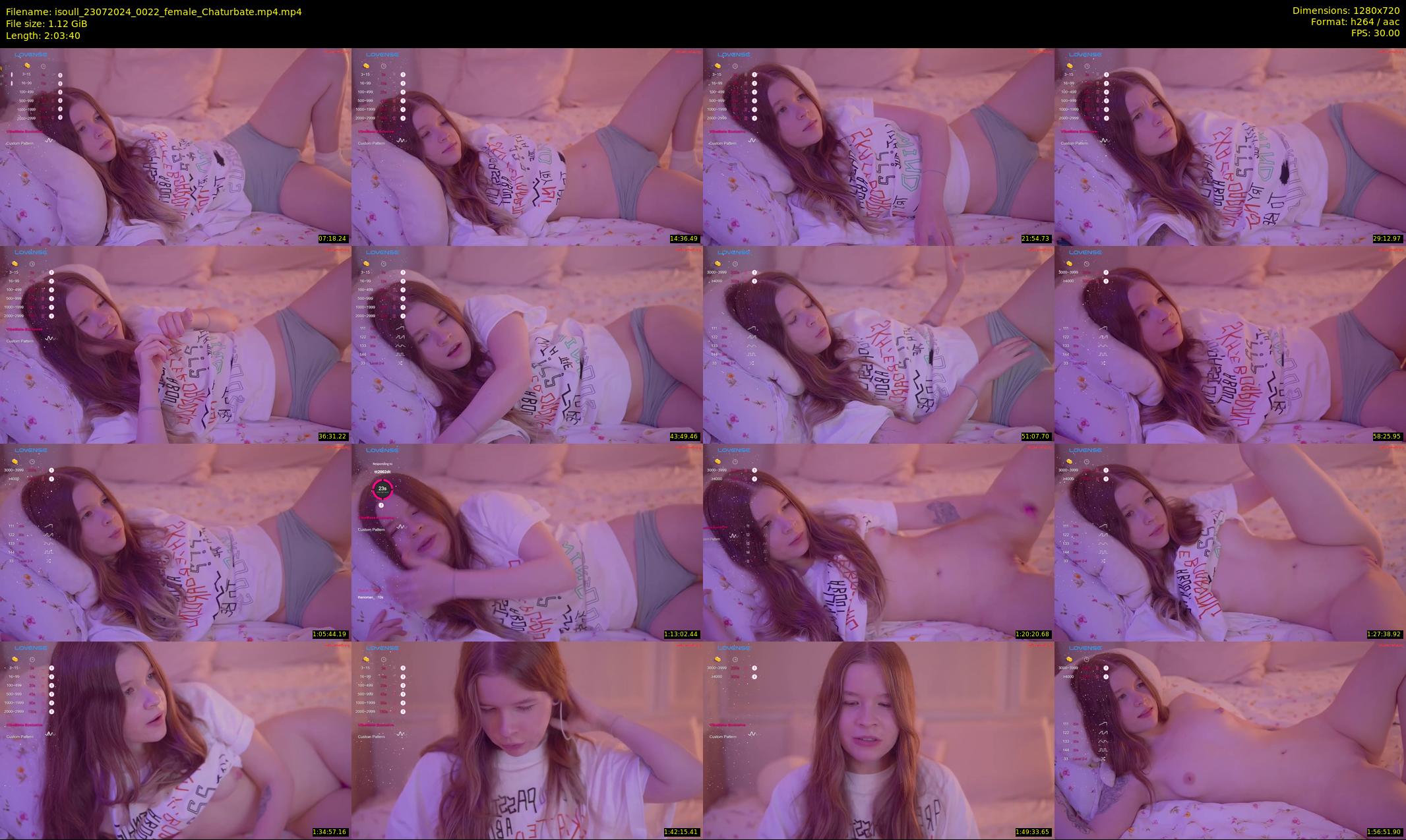 isoull — 124 minute Chaturbate female cam show recording, 720p, Jul 23, 2024